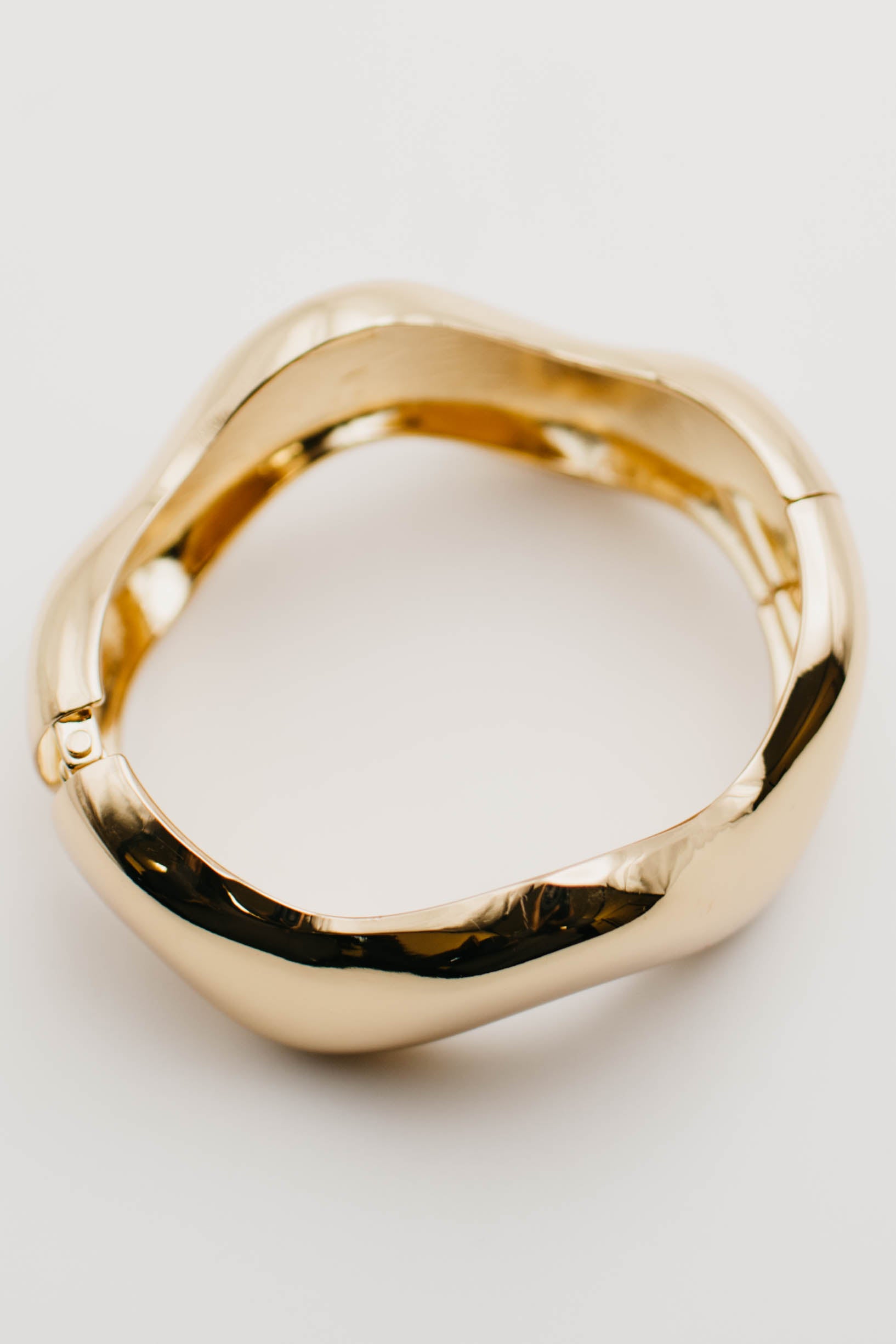 The Hadleigh Wavy Cuff Bracelet