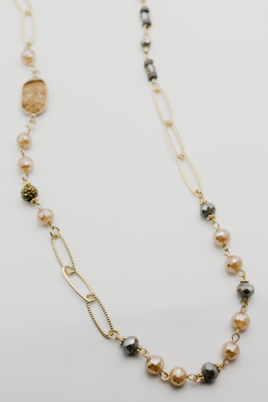 The Daria Stone Bead Necklace