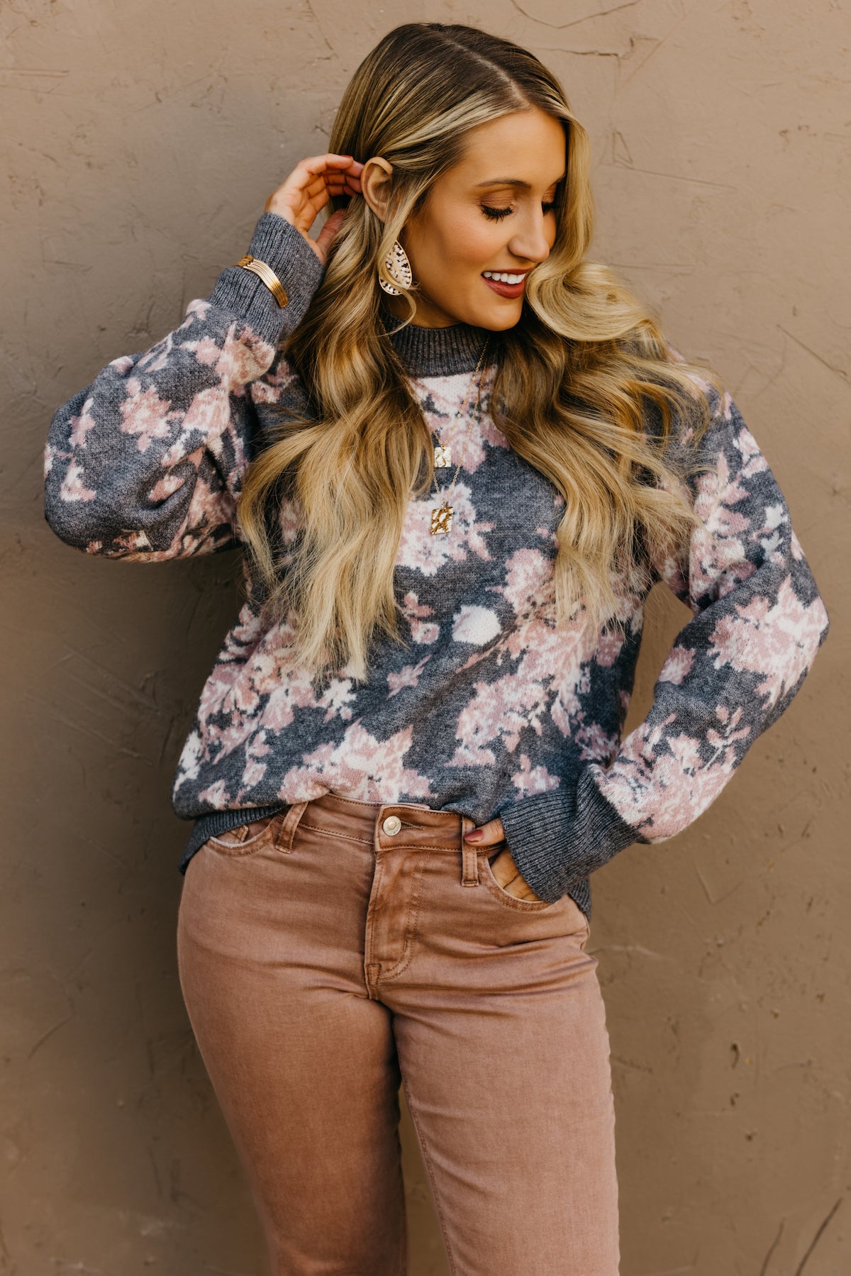The Ruby Floral Sweater - FINAL SALE