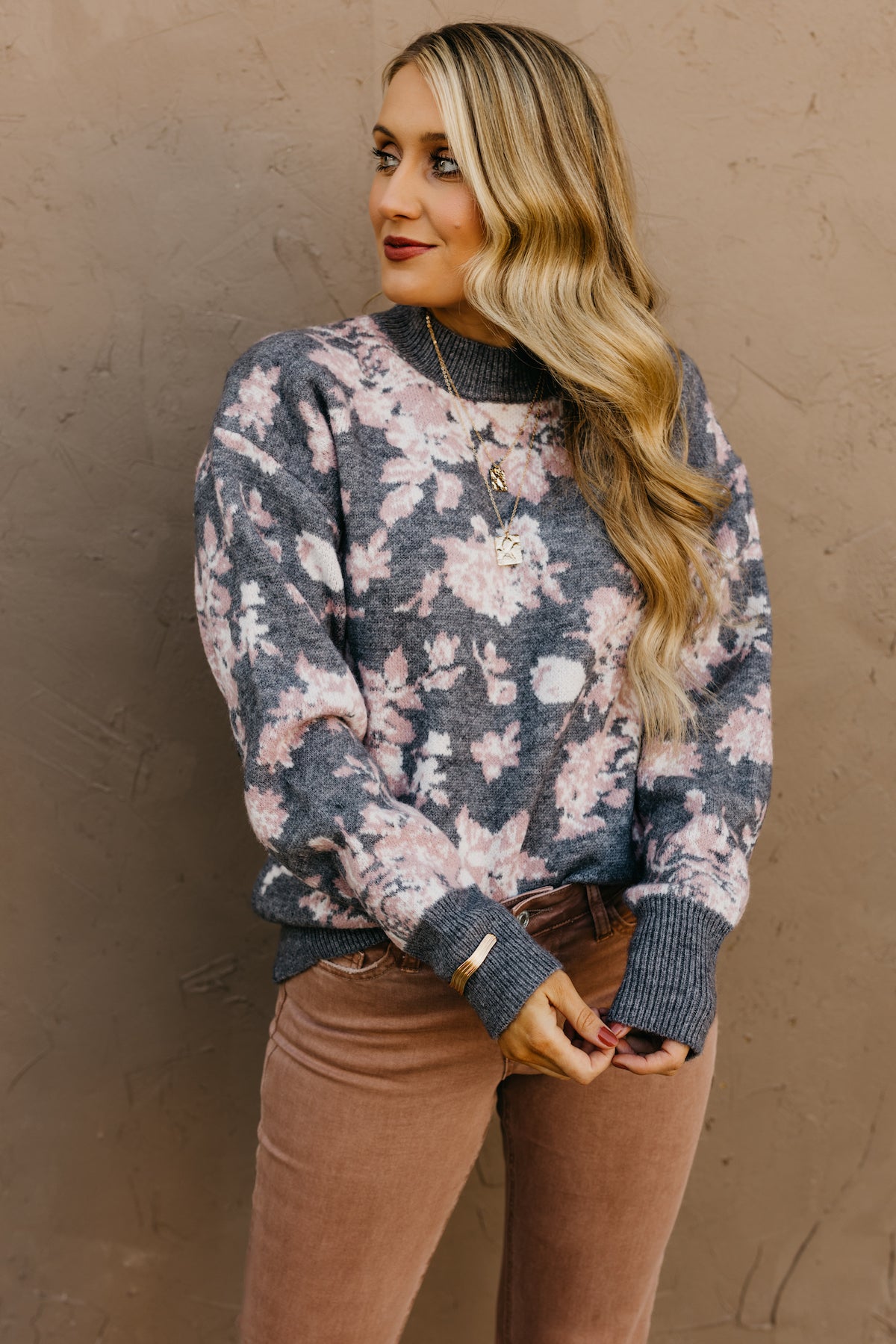 The Ruby Floral Sweater - FINAL SALE