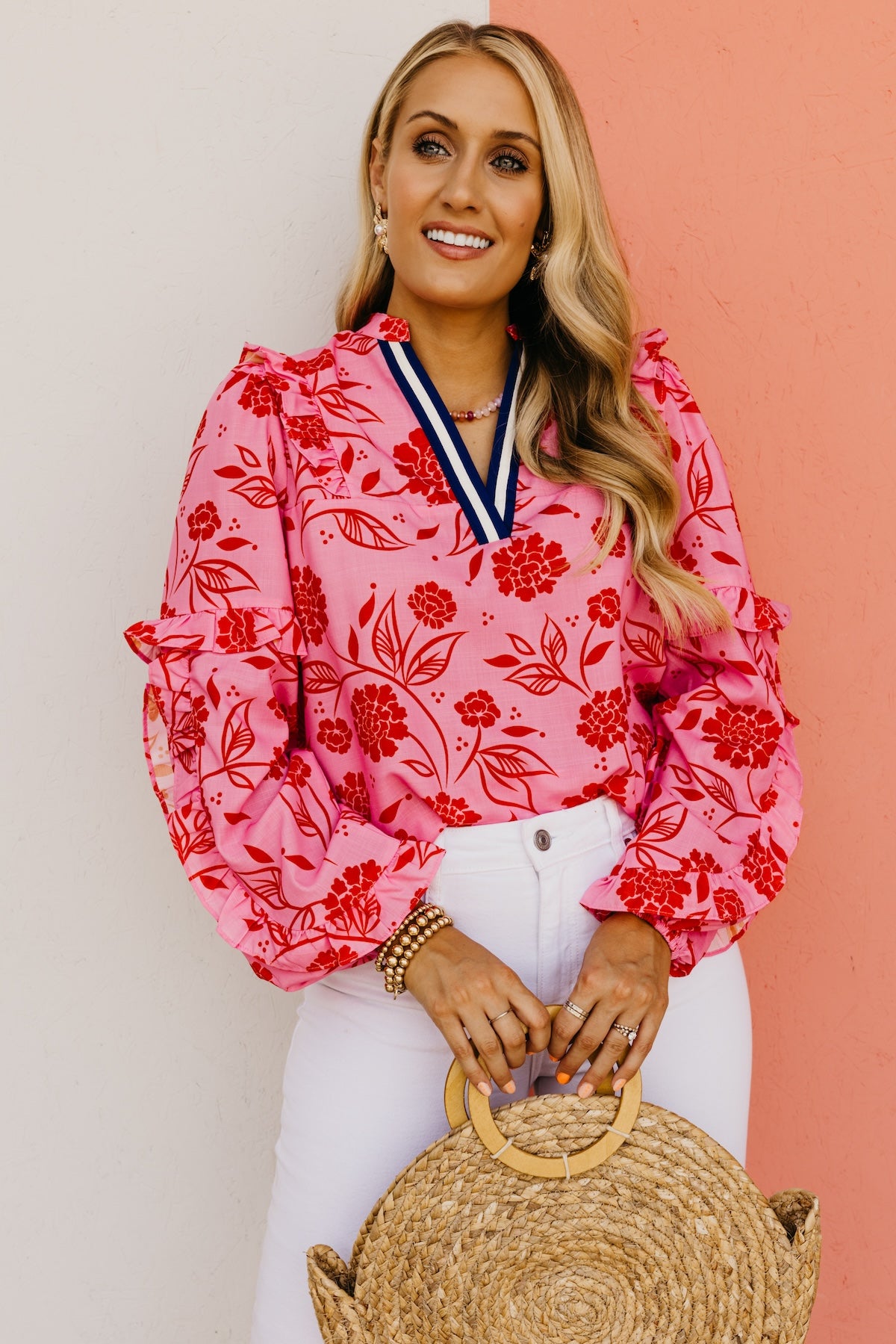 The Orlando Floral Print Top MOD Boutique