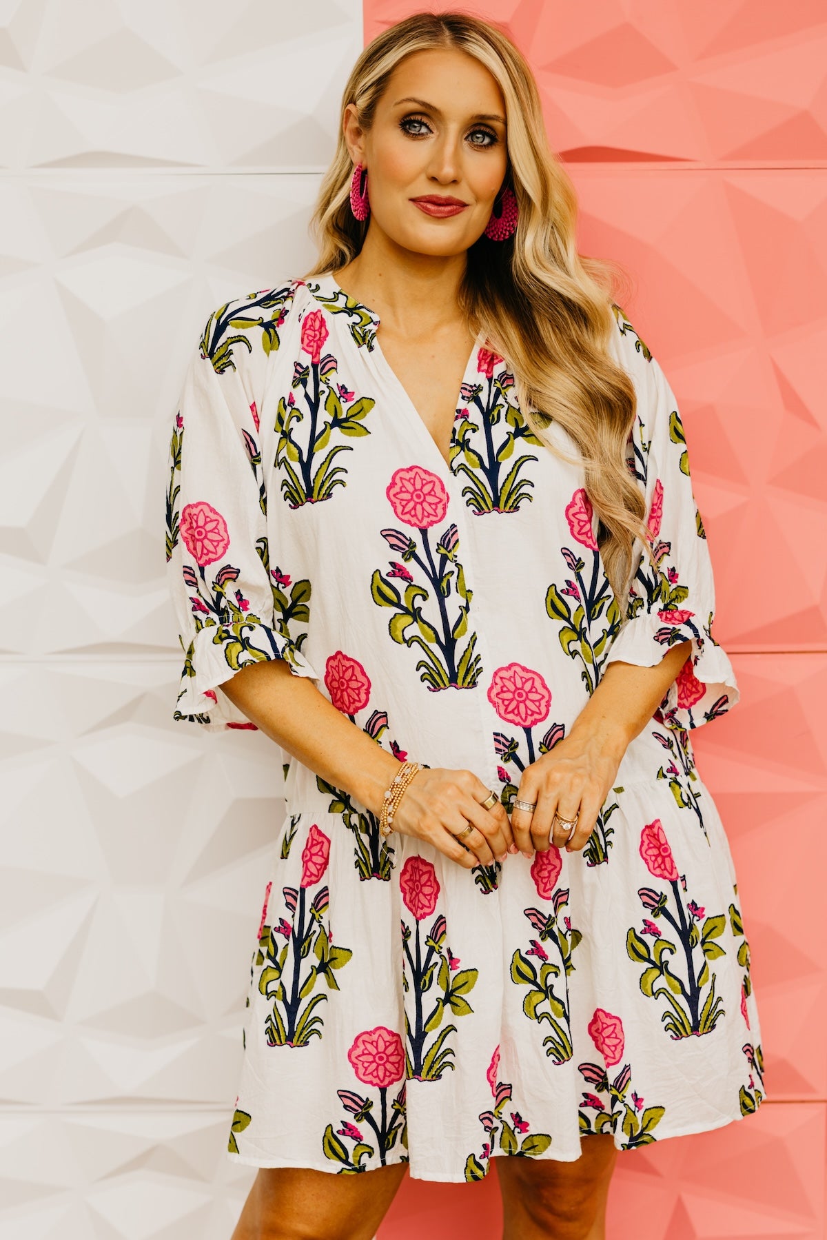 The Jolene Floral Mini Dress