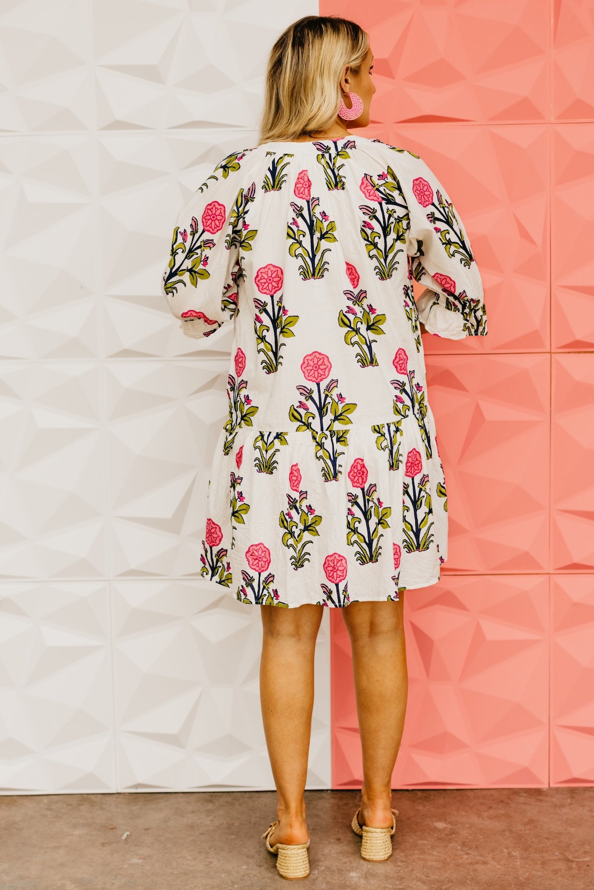 The Jolene Floral Mini Dress