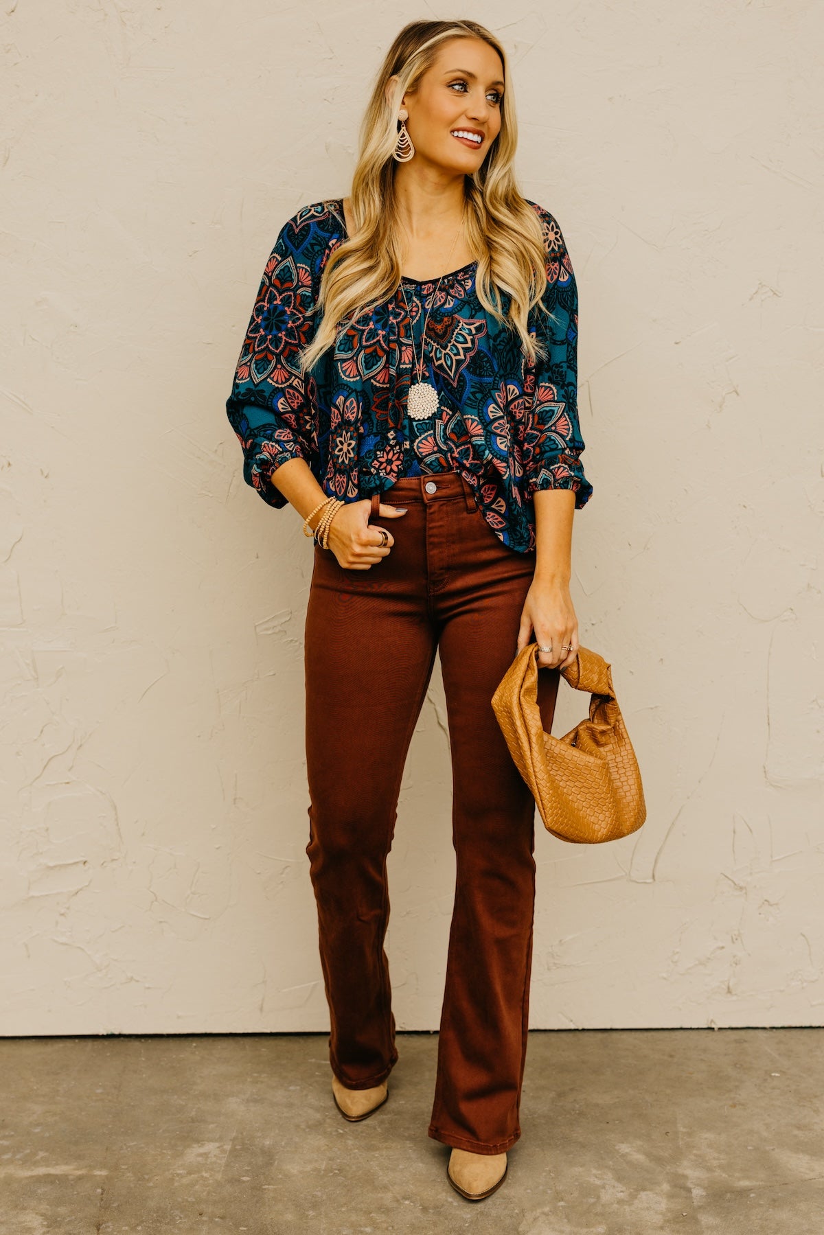 The Paula Raglan Sleeve Blouse