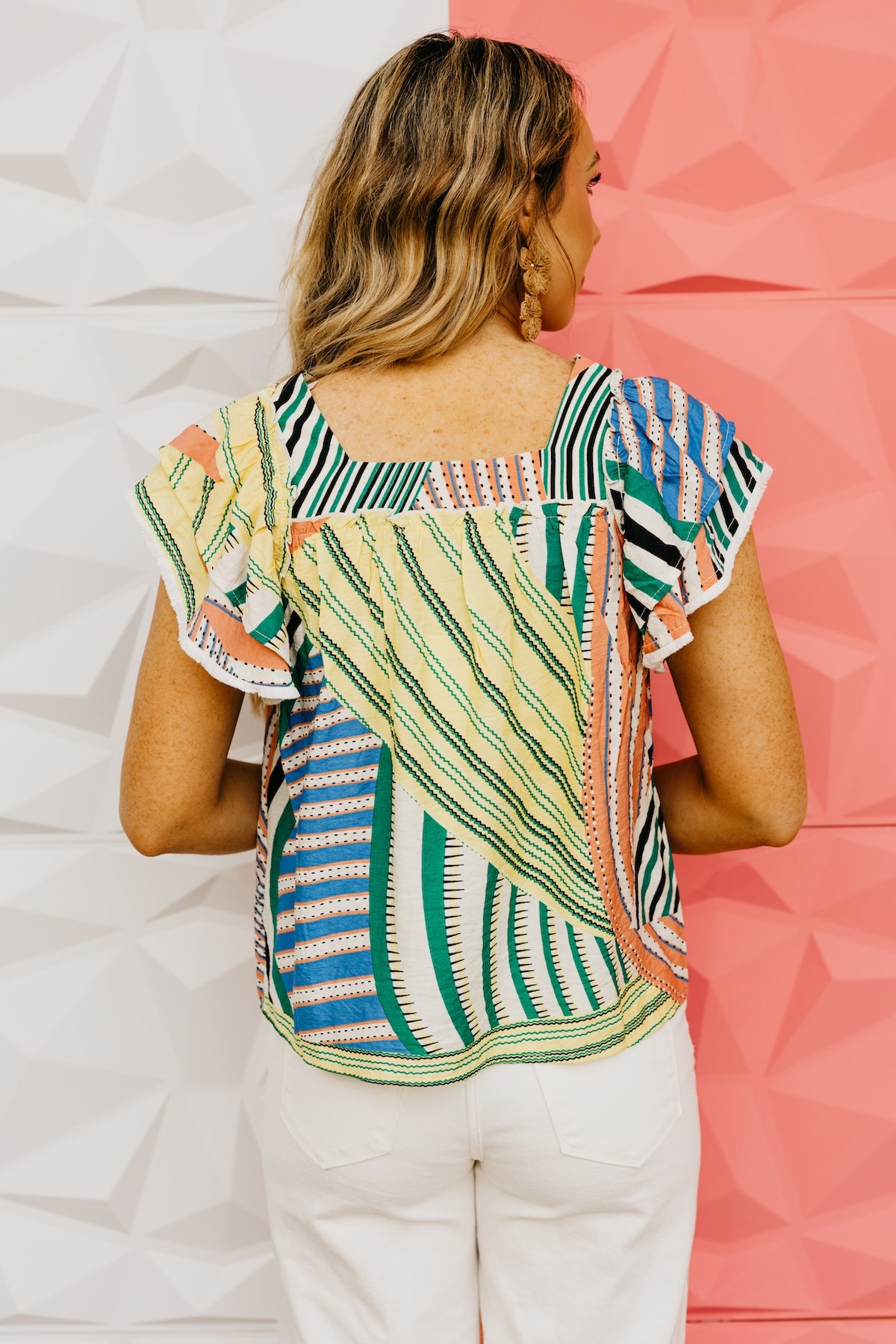The Rosemary Flutter Sleeve Top