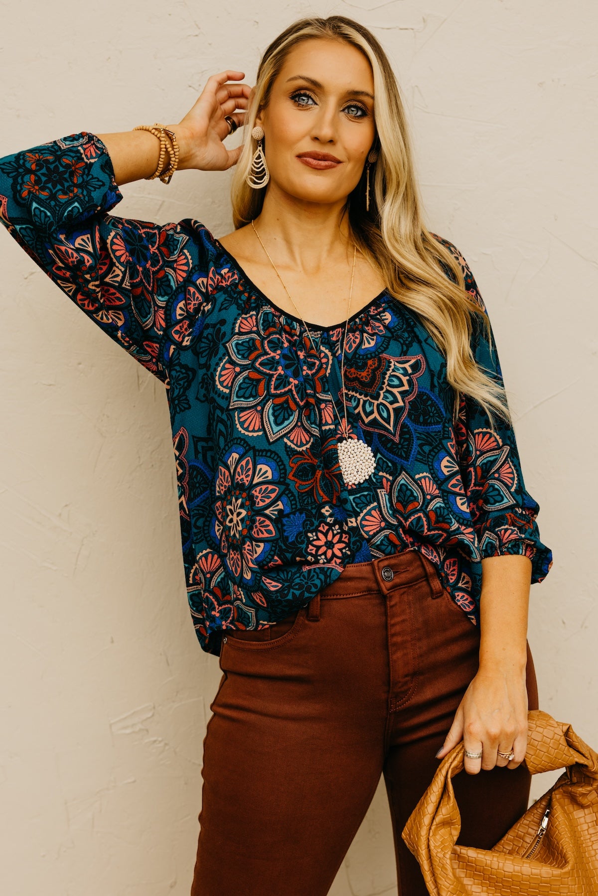 The Paula Raglan Sleeve Blouse