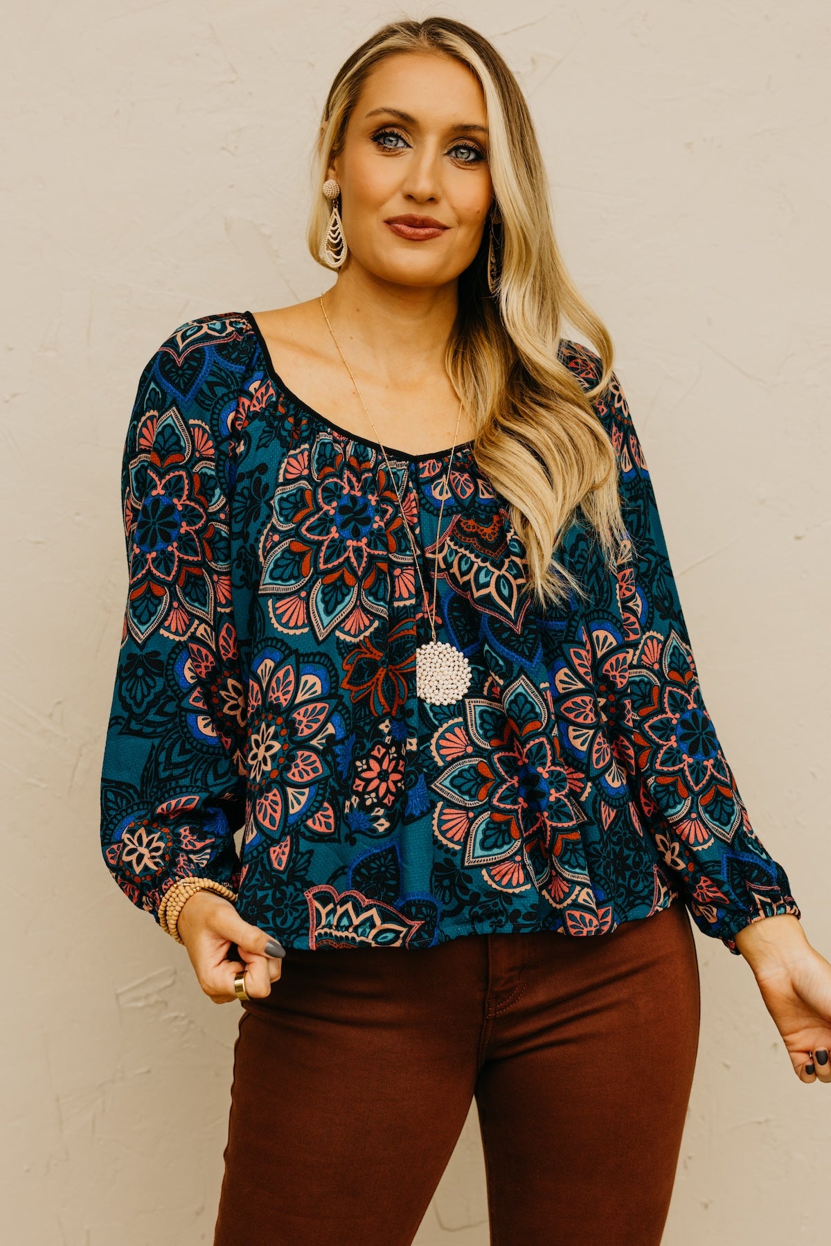 The Paula Raglan Sleeve Blouse