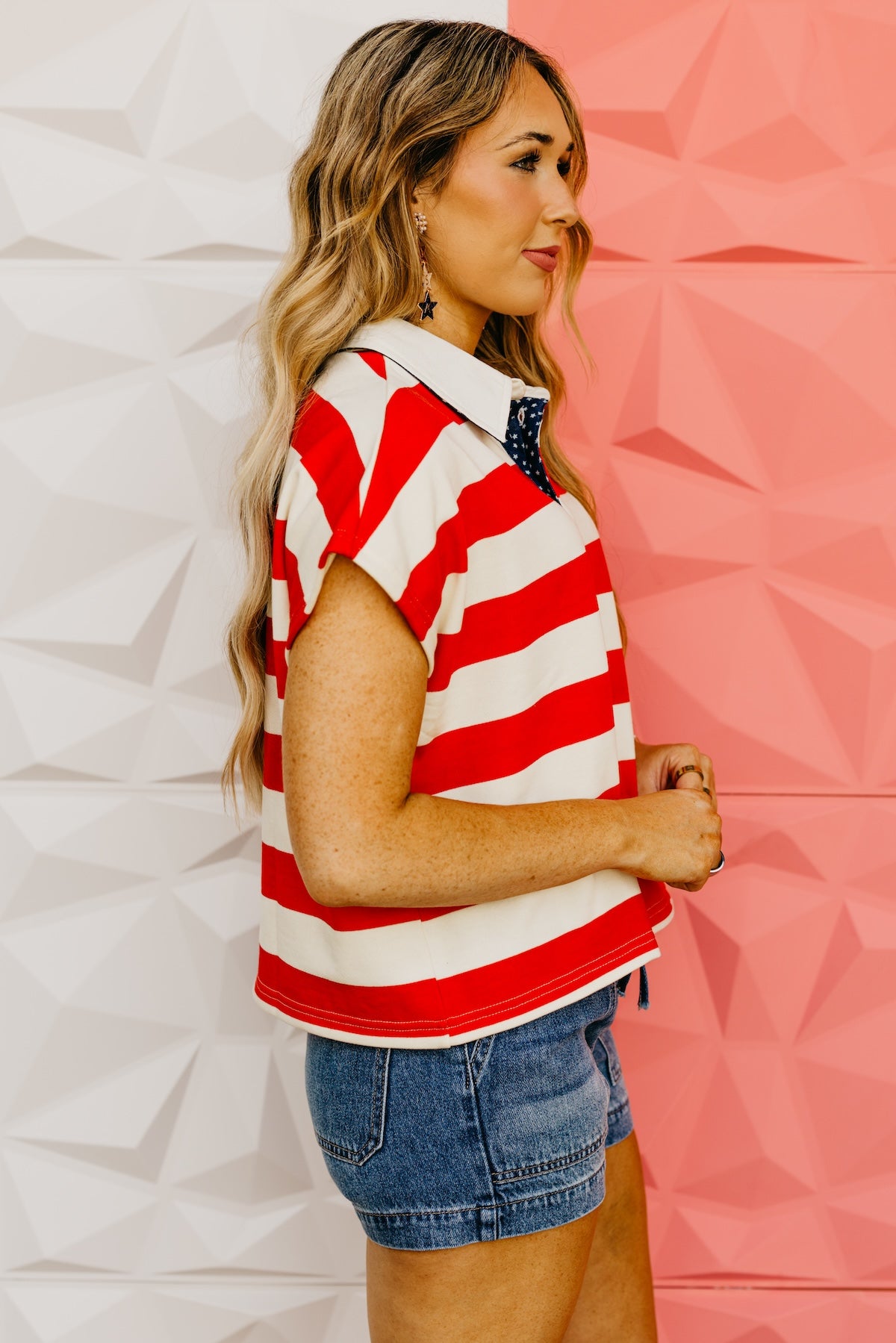 The Derrick Stripe Polo Shirt