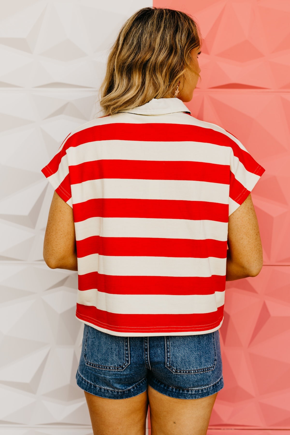 The Derrick Stripe Polo Shirt