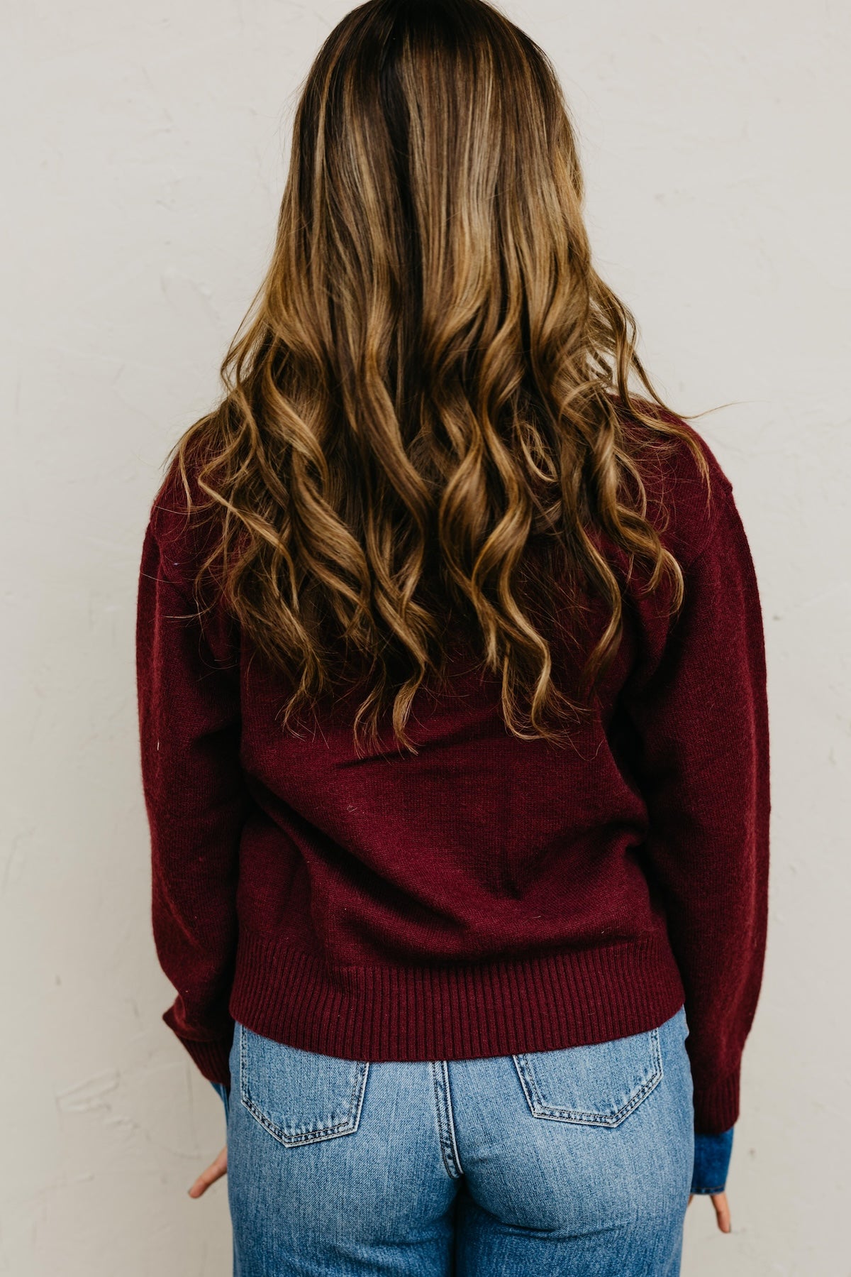 The Rockford Denim Contrast Sweater