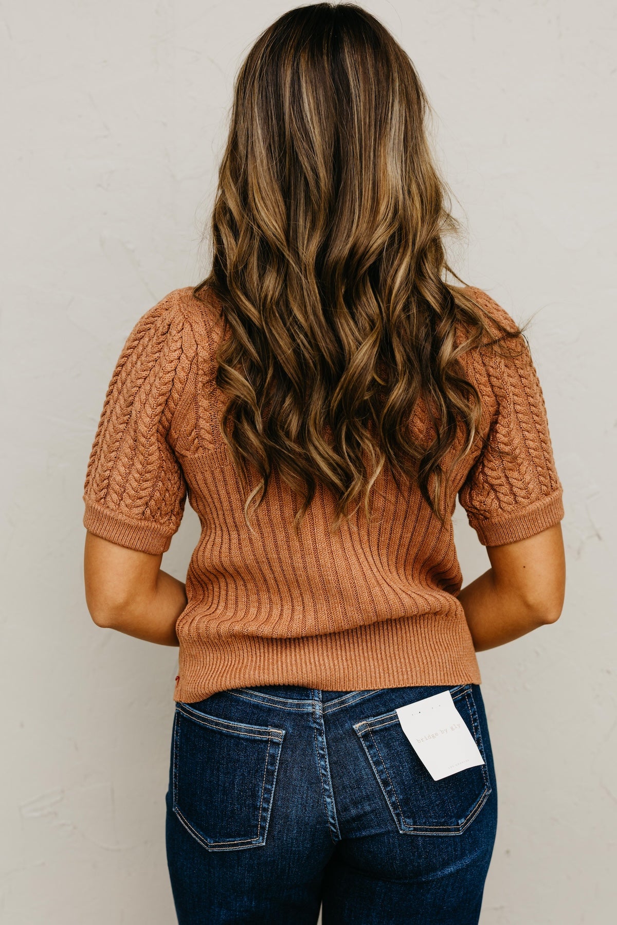 The Kairo Cable Knit Sweater Top