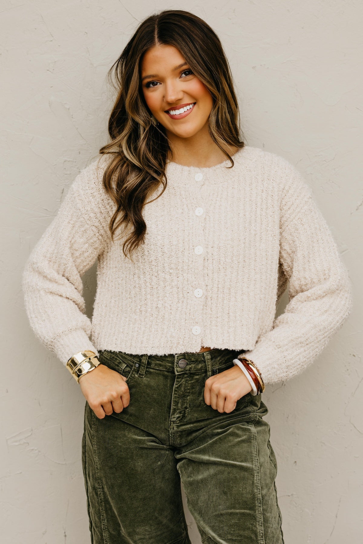 The Harold Button Up Sweater