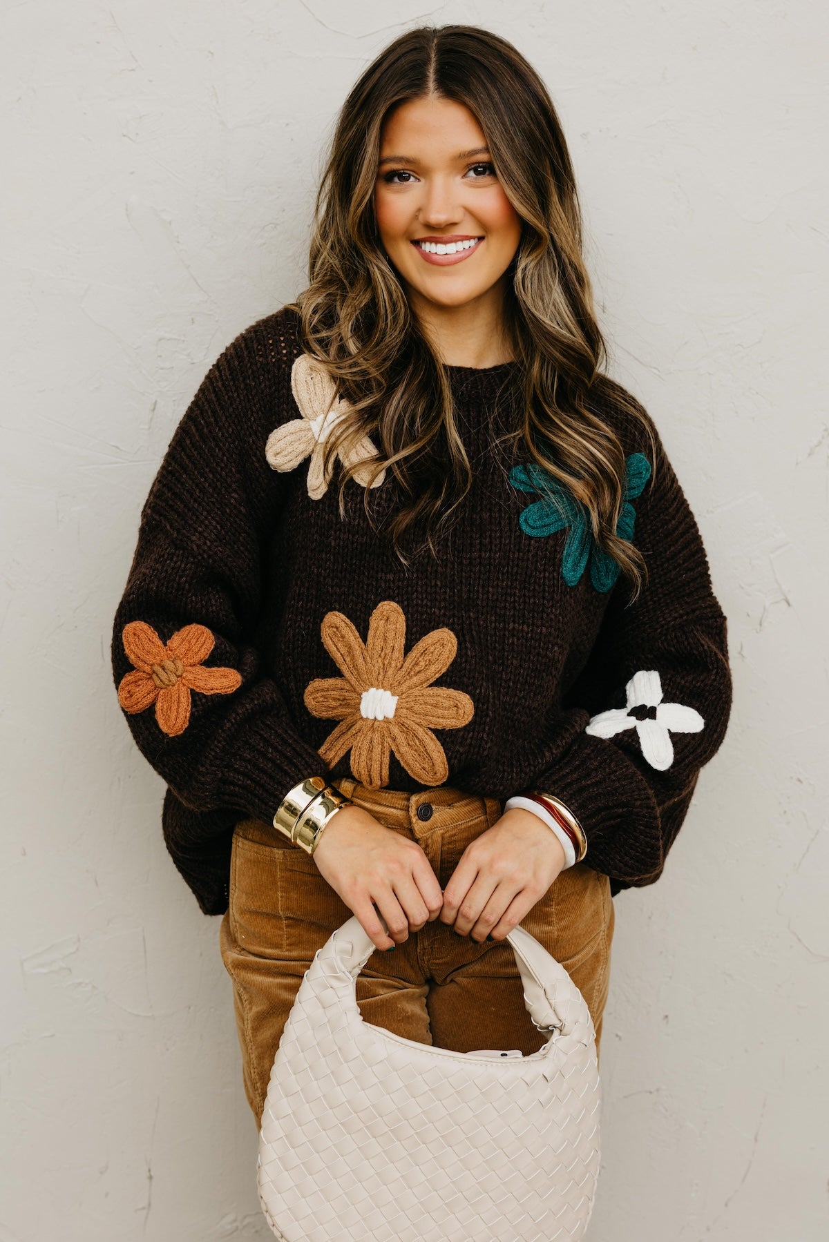 The Kaelyn Floral Sweater