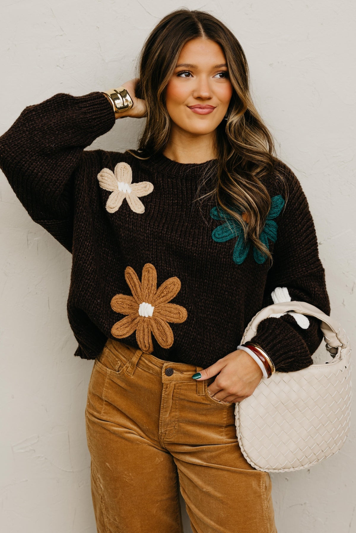 The Kaelyn Floral Sweater
