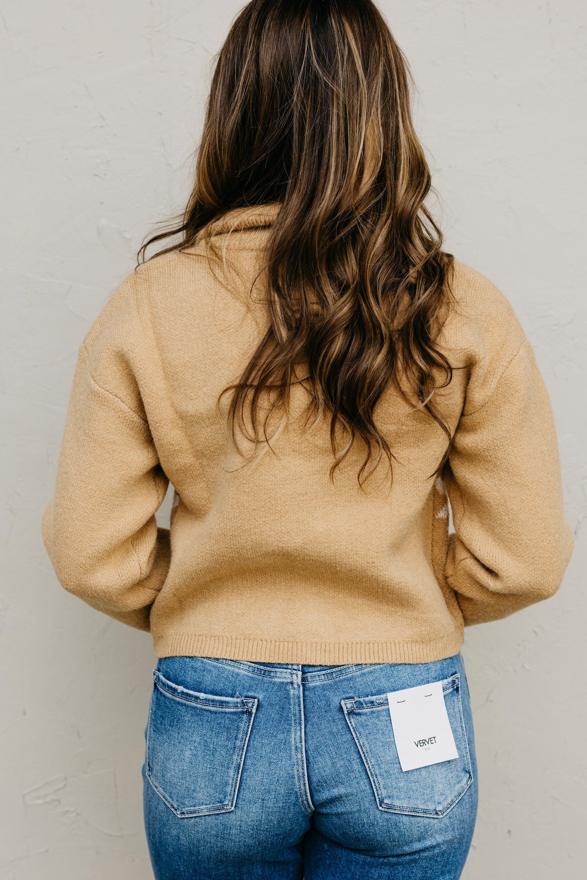 The Tori Floral Zip Up Sweater