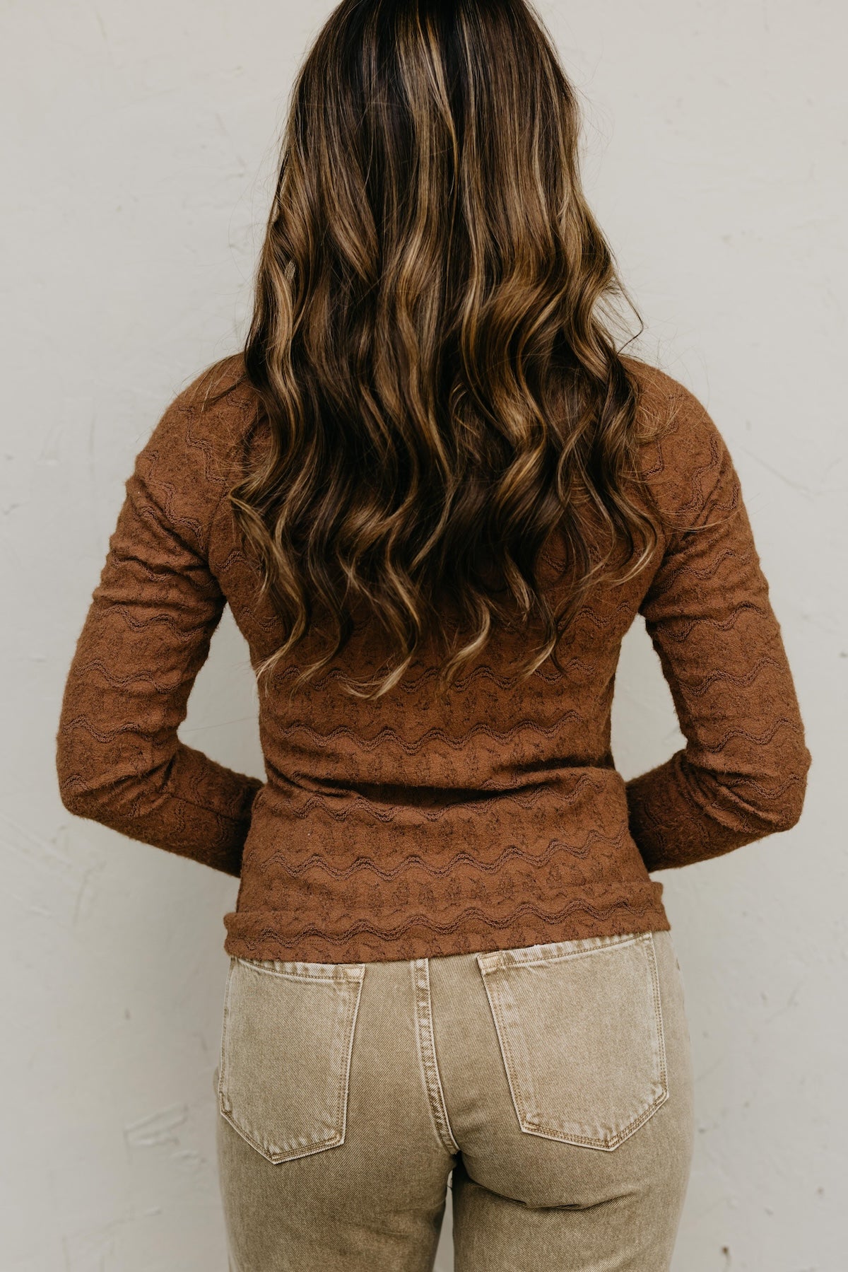 The Belle Mock Neck Top