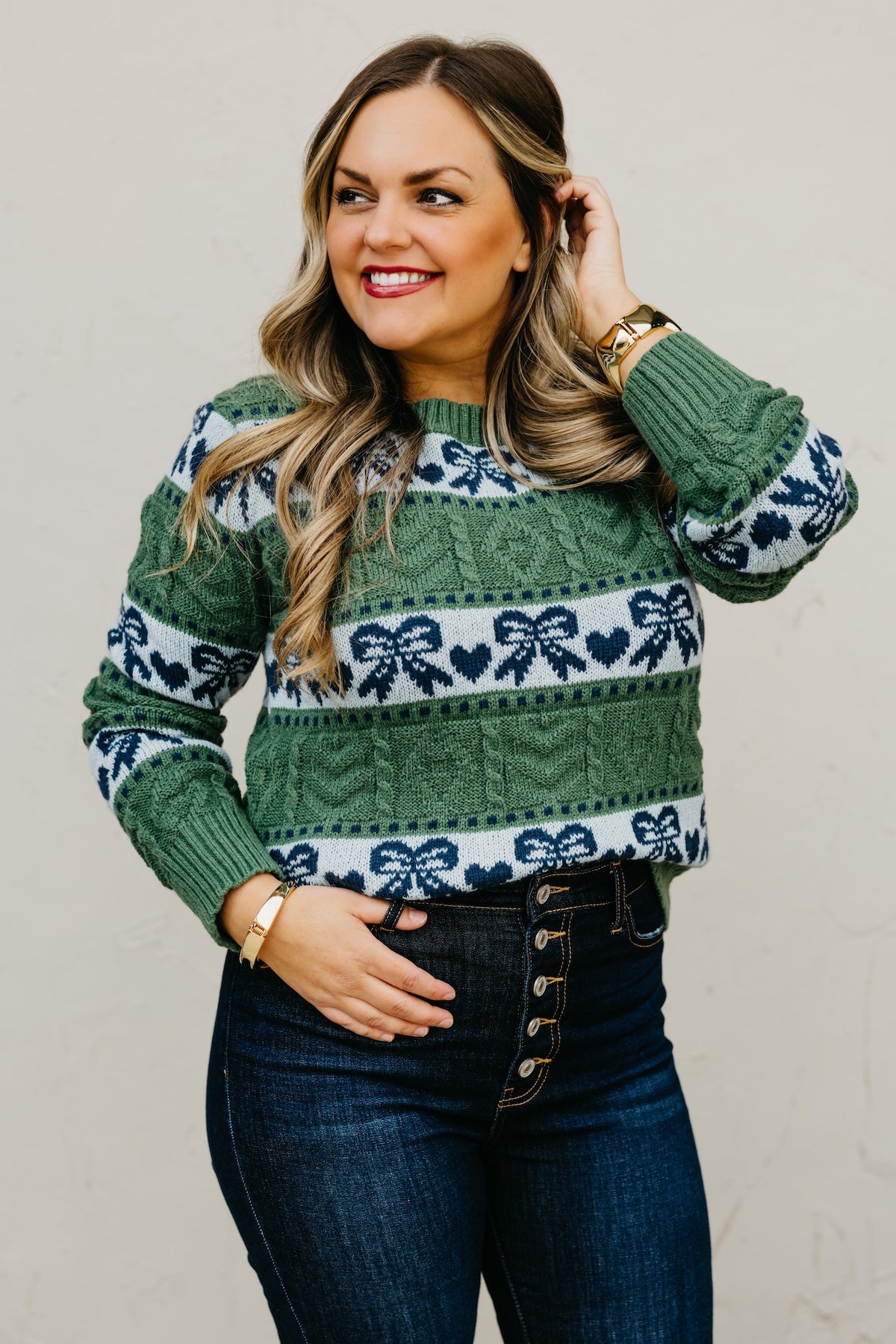 The Lilith Bow Sweater