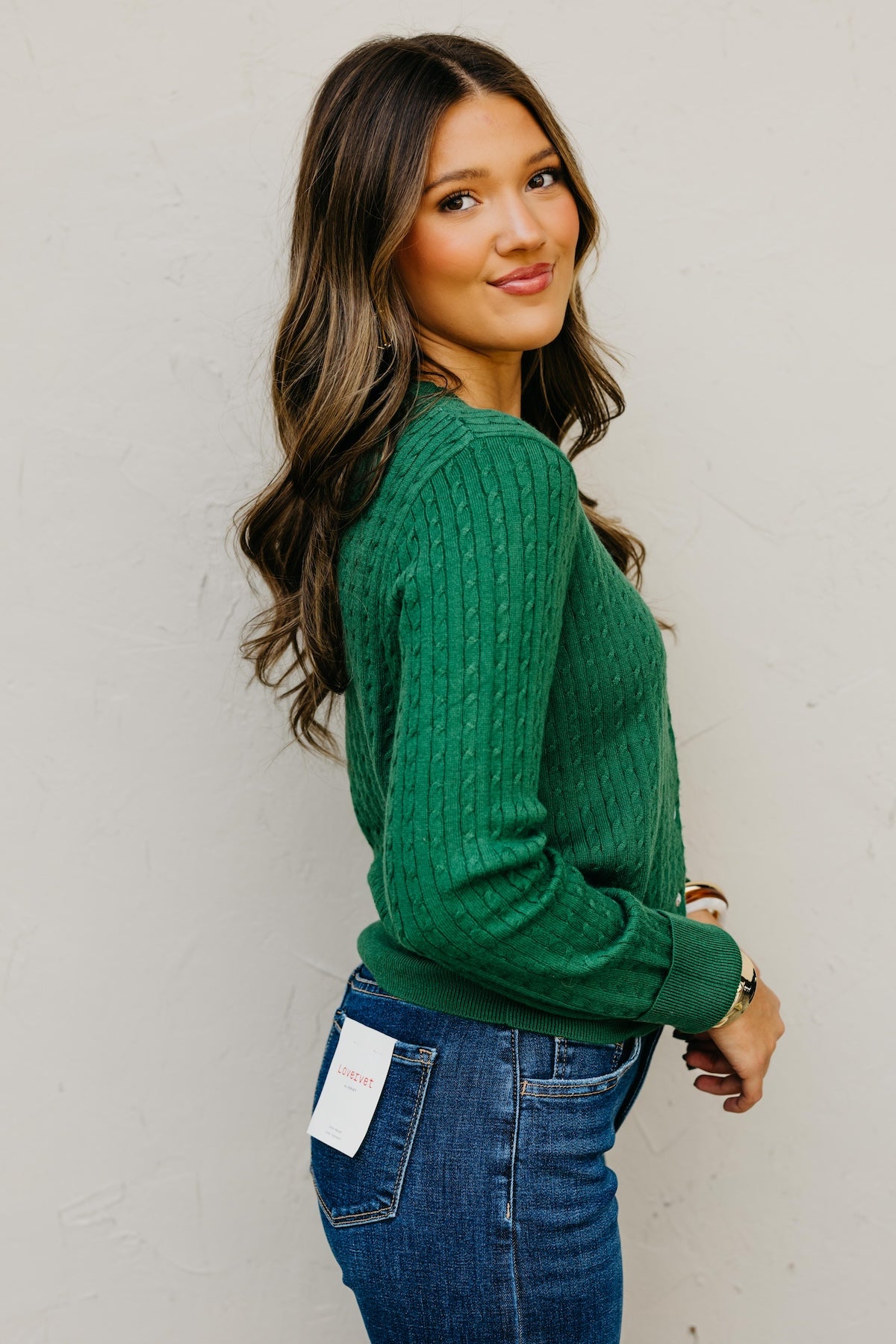 The Osbourne Cable Knit Sweater Cardigan