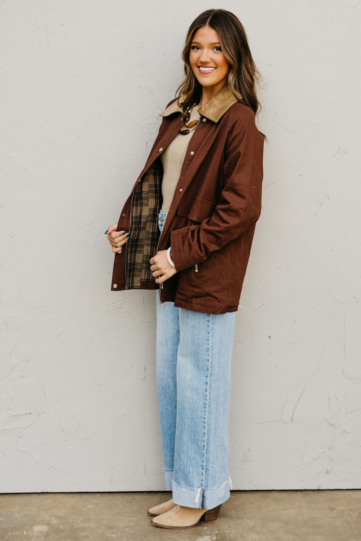The Rosa Cotton Barn Jacket