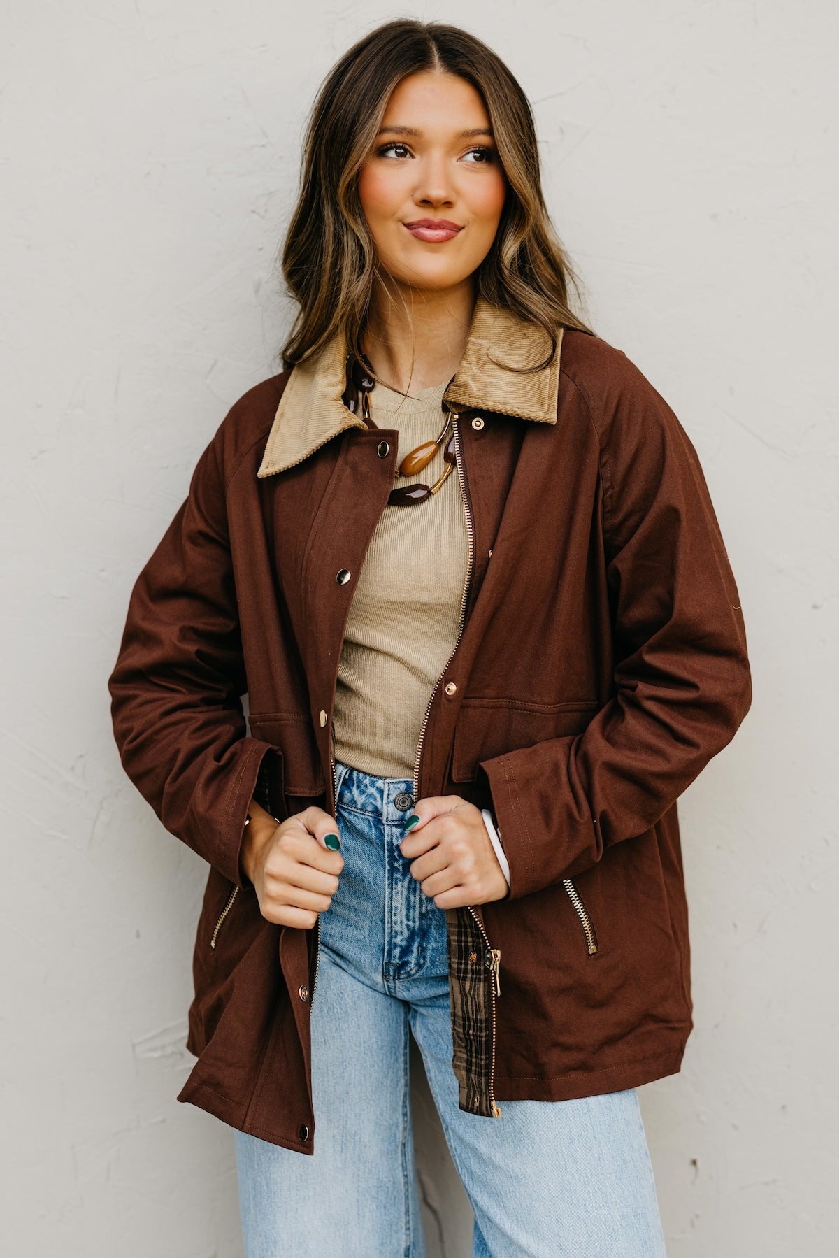 The Rosa Cotton Barn Jacket