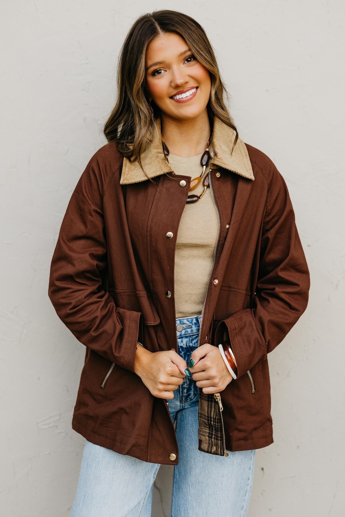 The Rosa Cotton Barn Jacket