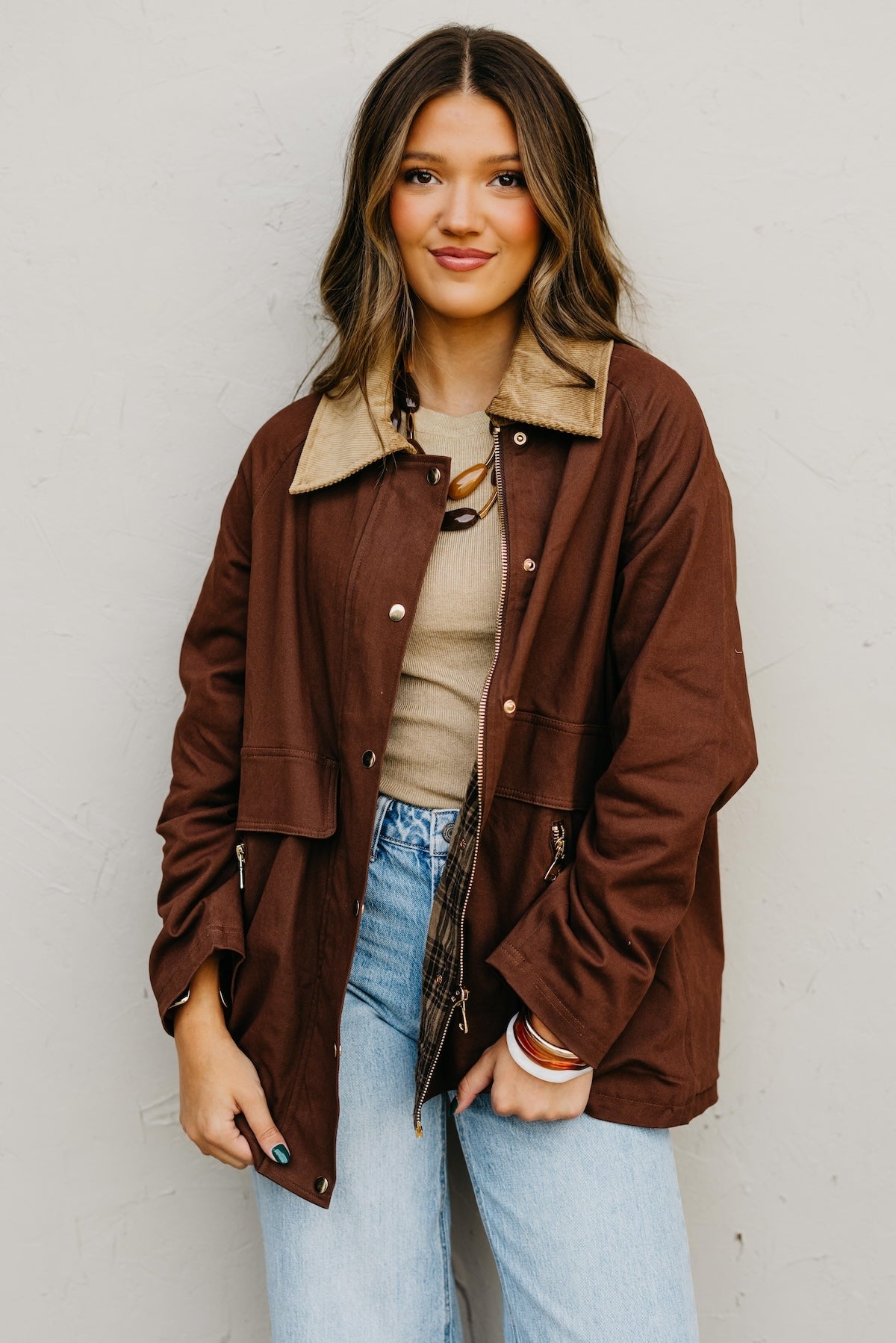 The Rosa Cotton Barn Jacket