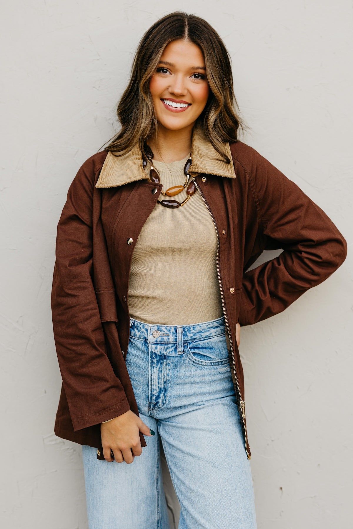The Rosa Cotton Barn Jacket
