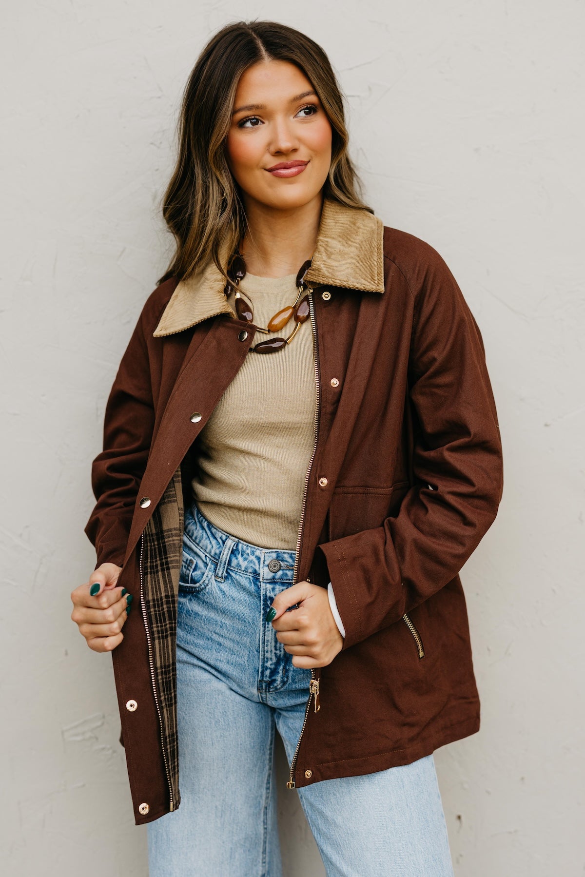 The Rosa Cotton Barn Jacket