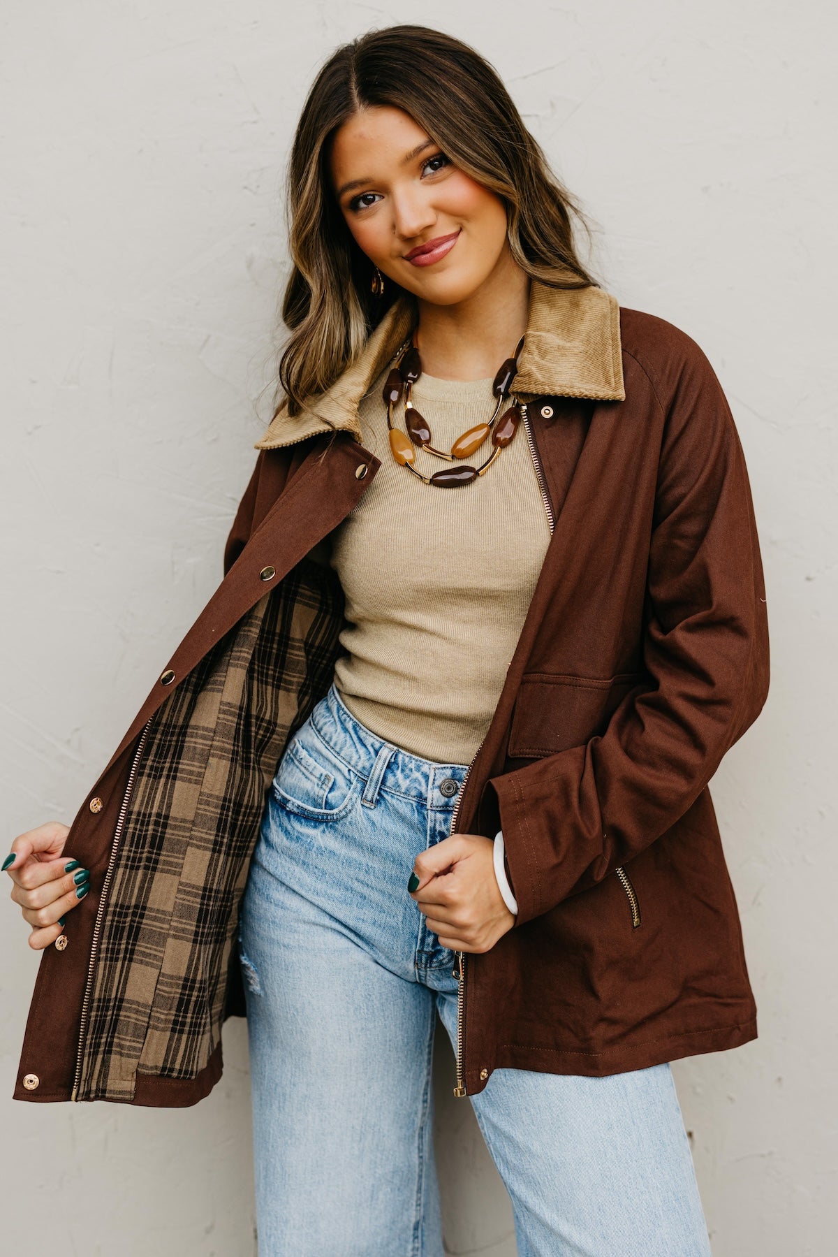 The Rosa Cotton Barn Jacket