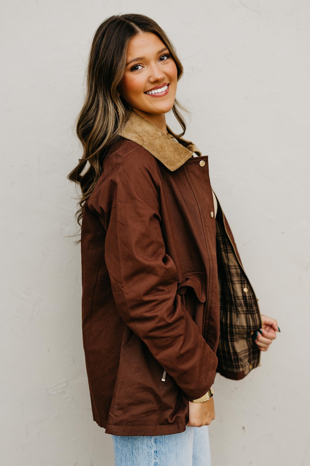 The Rosa Cotton Barn Jacket