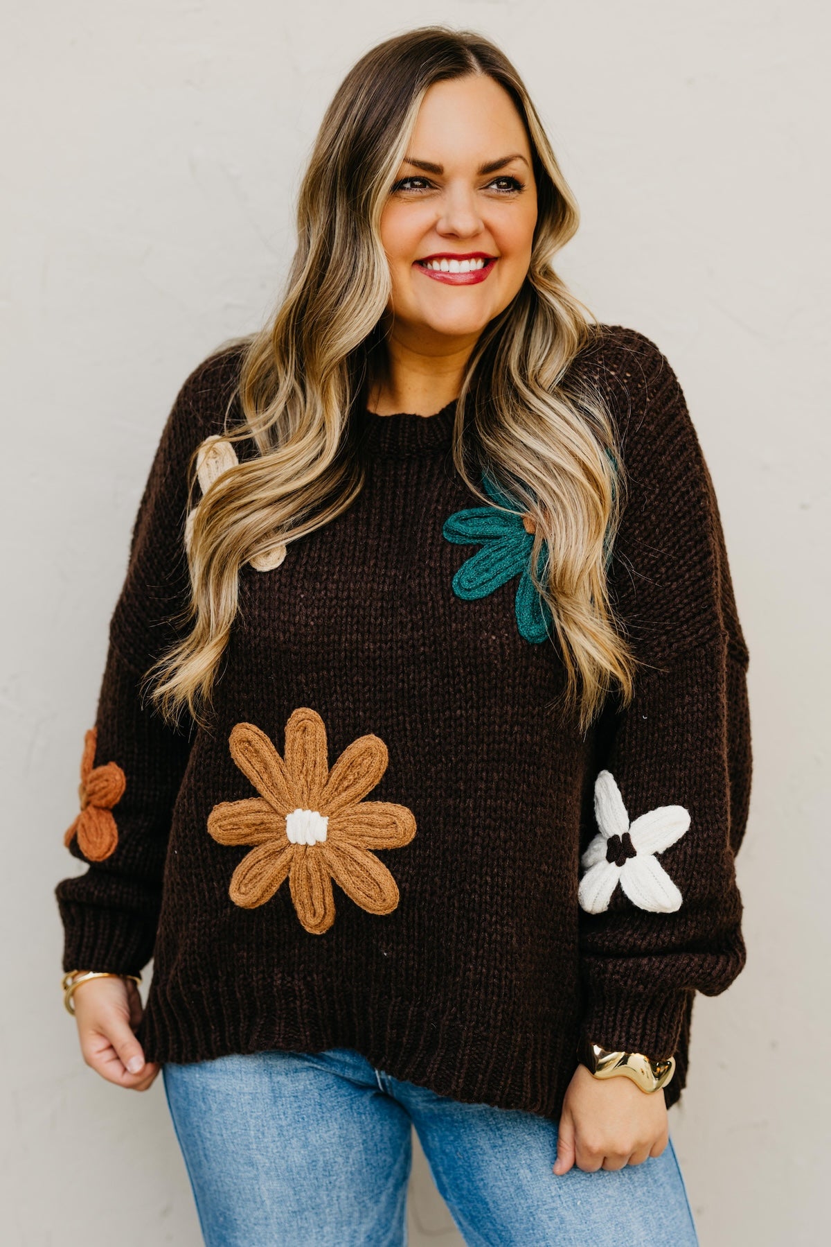 The Kaelyn Floral Sweater