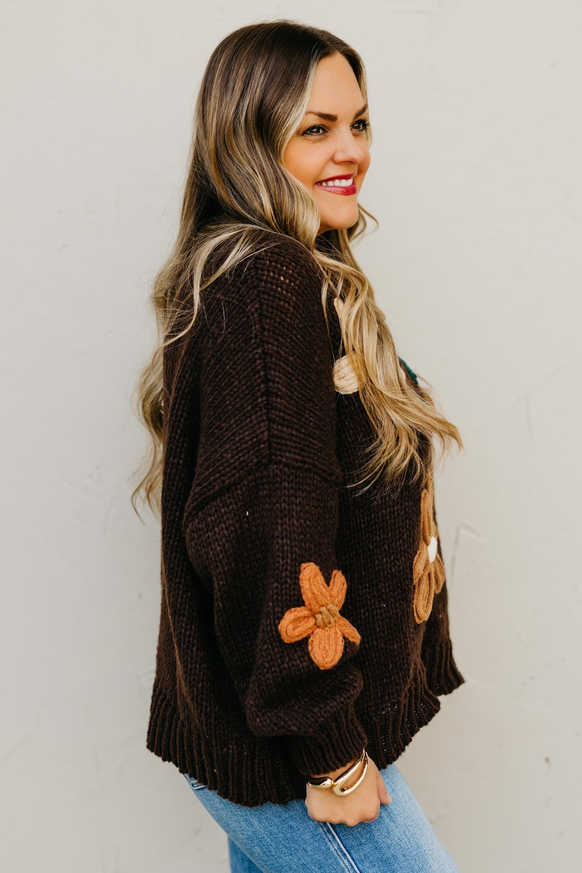 The Kaelyn Floral Sweater