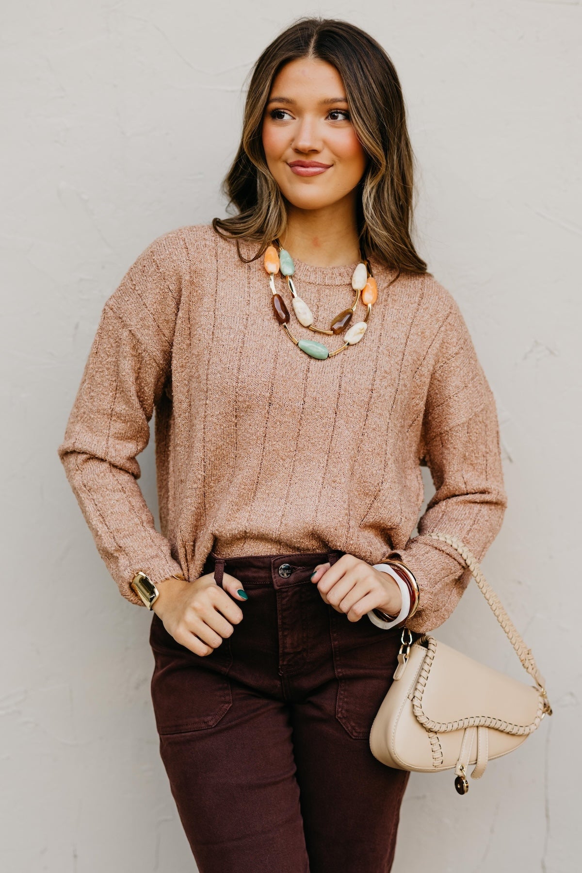The Percy Ribbed Crew Sweater