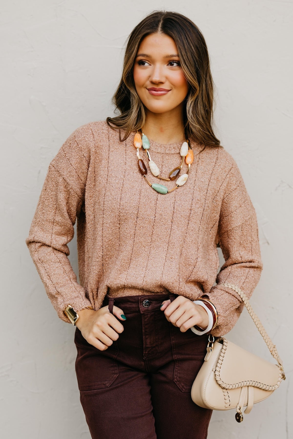 The Percy Ribbed Crew Sweater