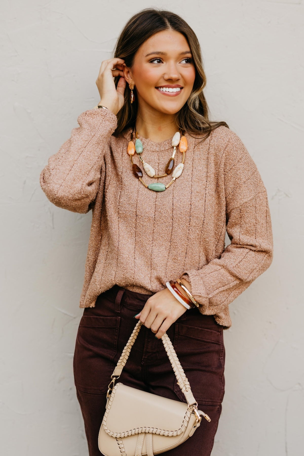 The Percy Ribbed Crew Sweater