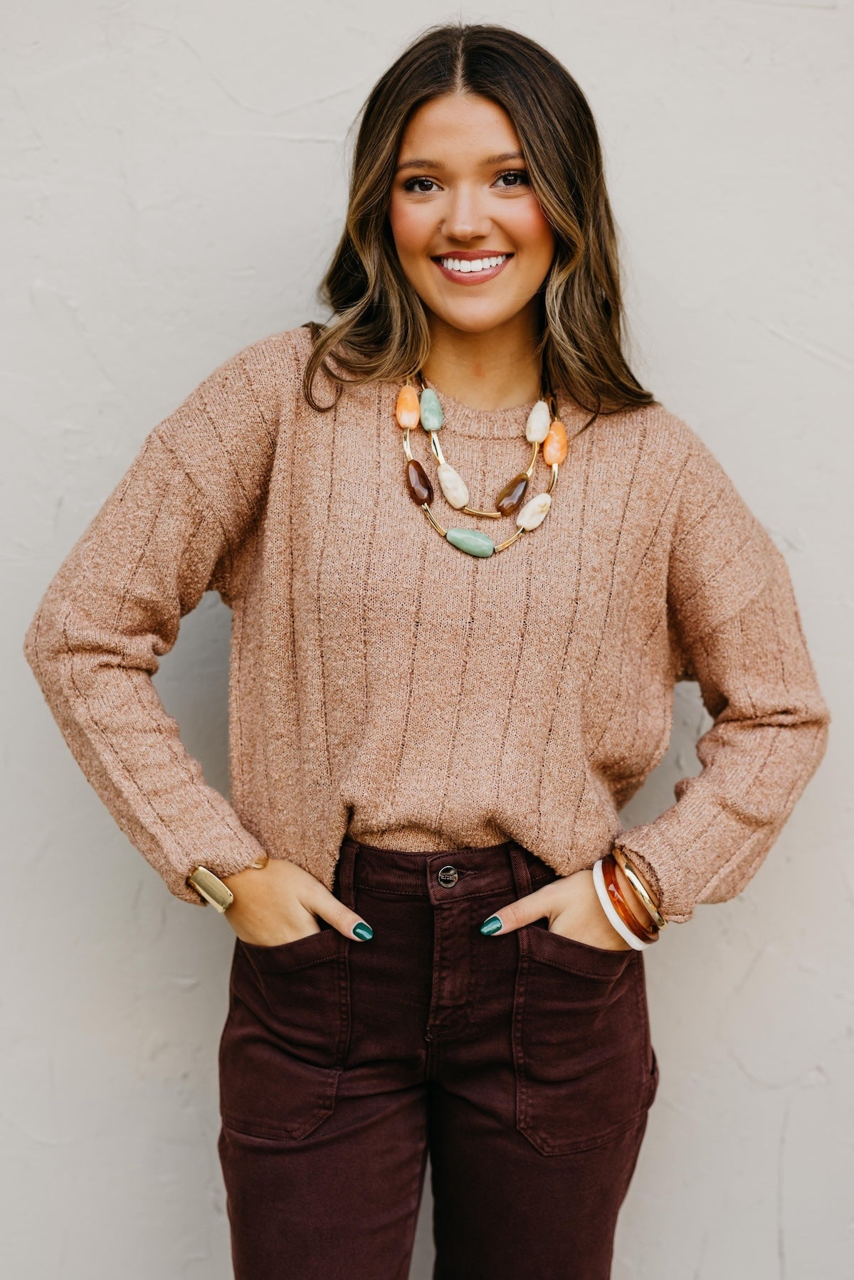 The Percy Ribbed Crew Sweater