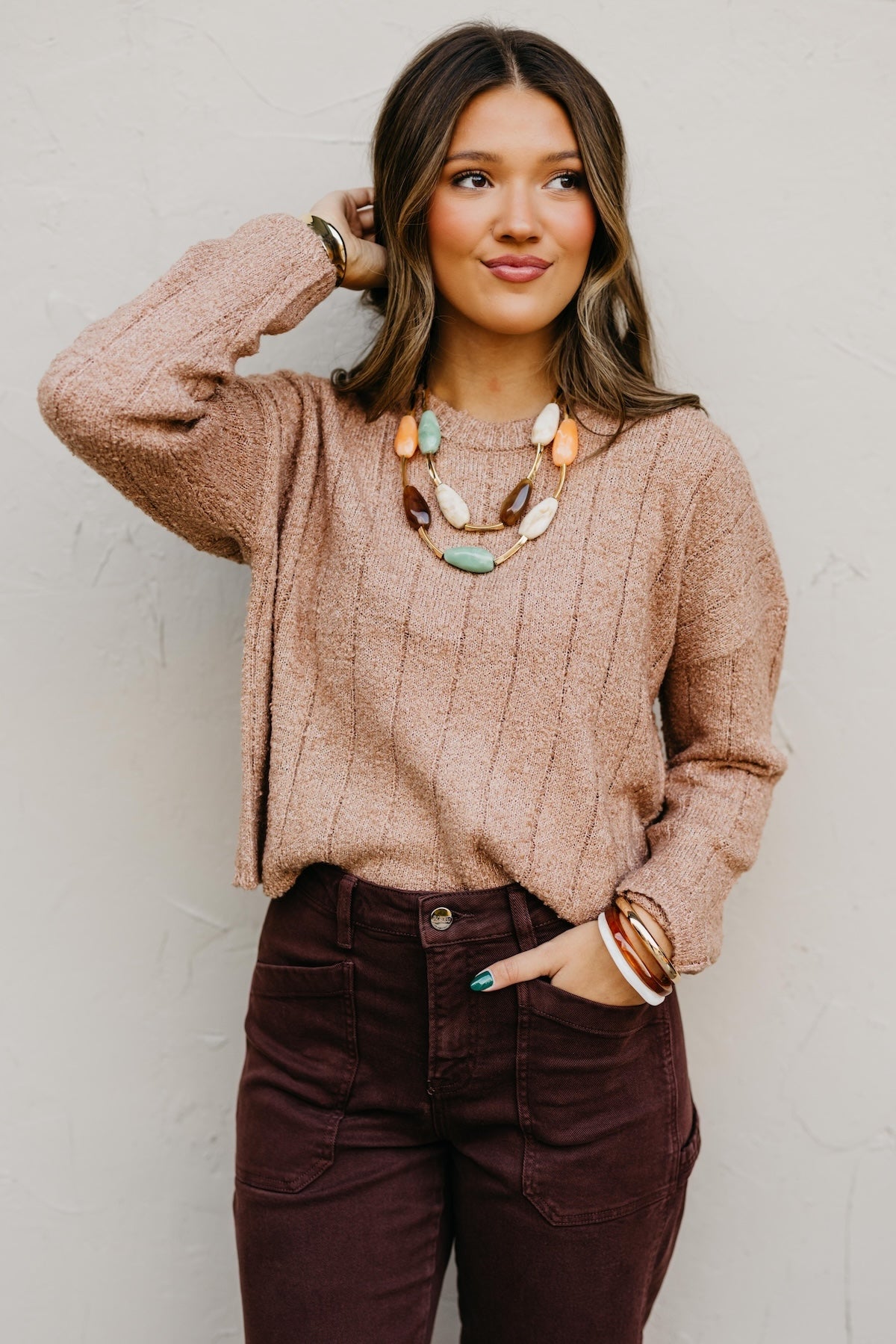 The Percy Ribbed Crew Sweater
