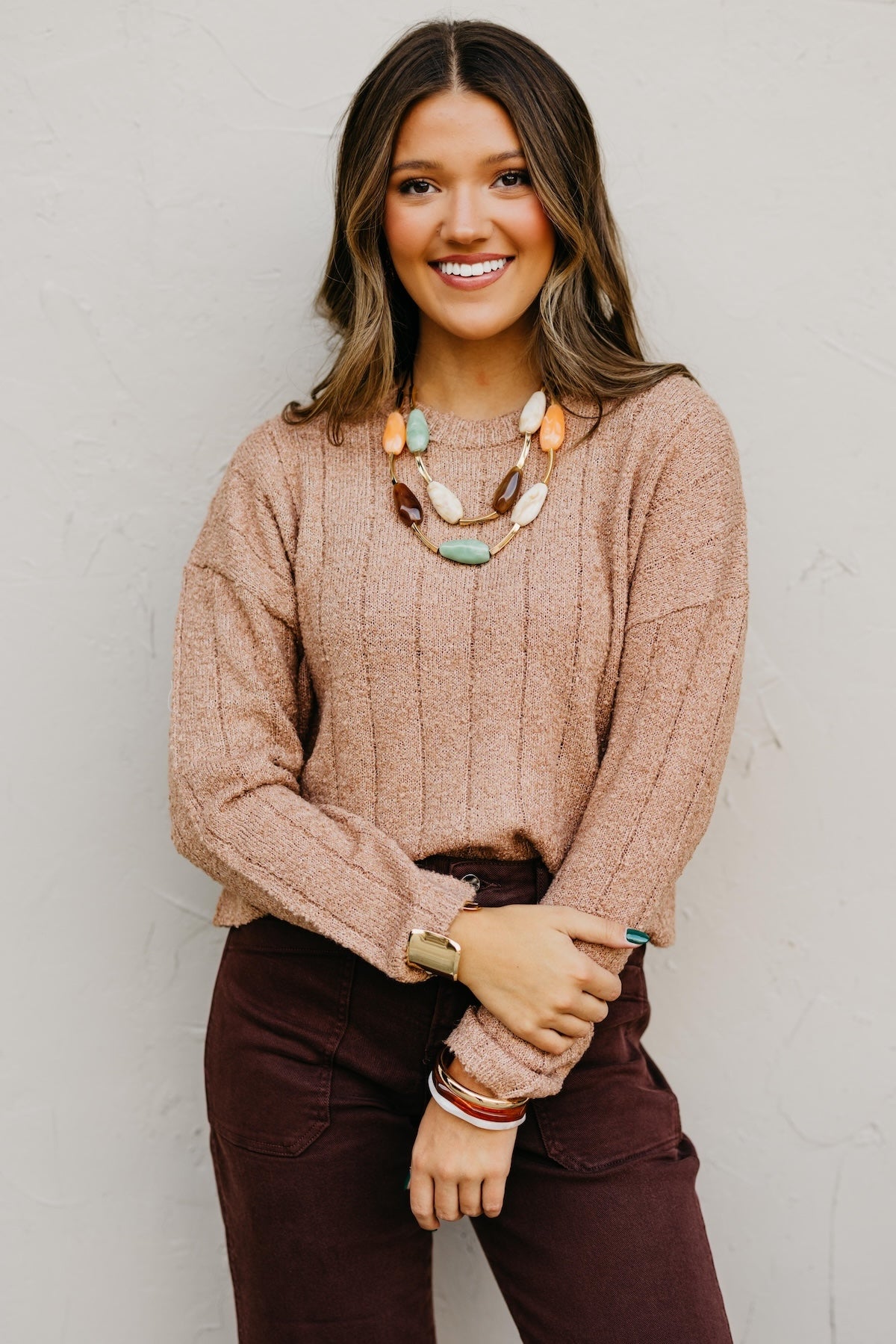 The Percy Ribbed Crew Sweater