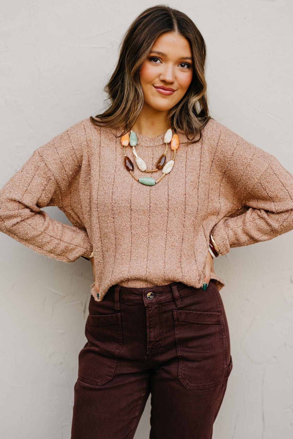 The Percy Ribbed Crew Sweater