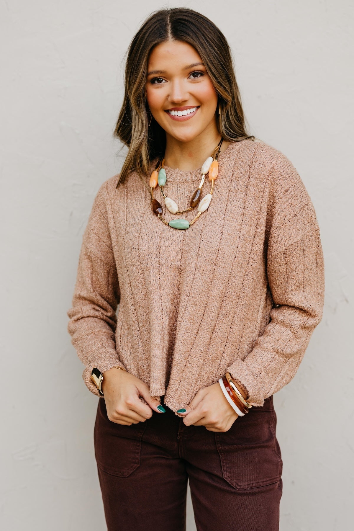 The Percy Ribbed Crew Sweater