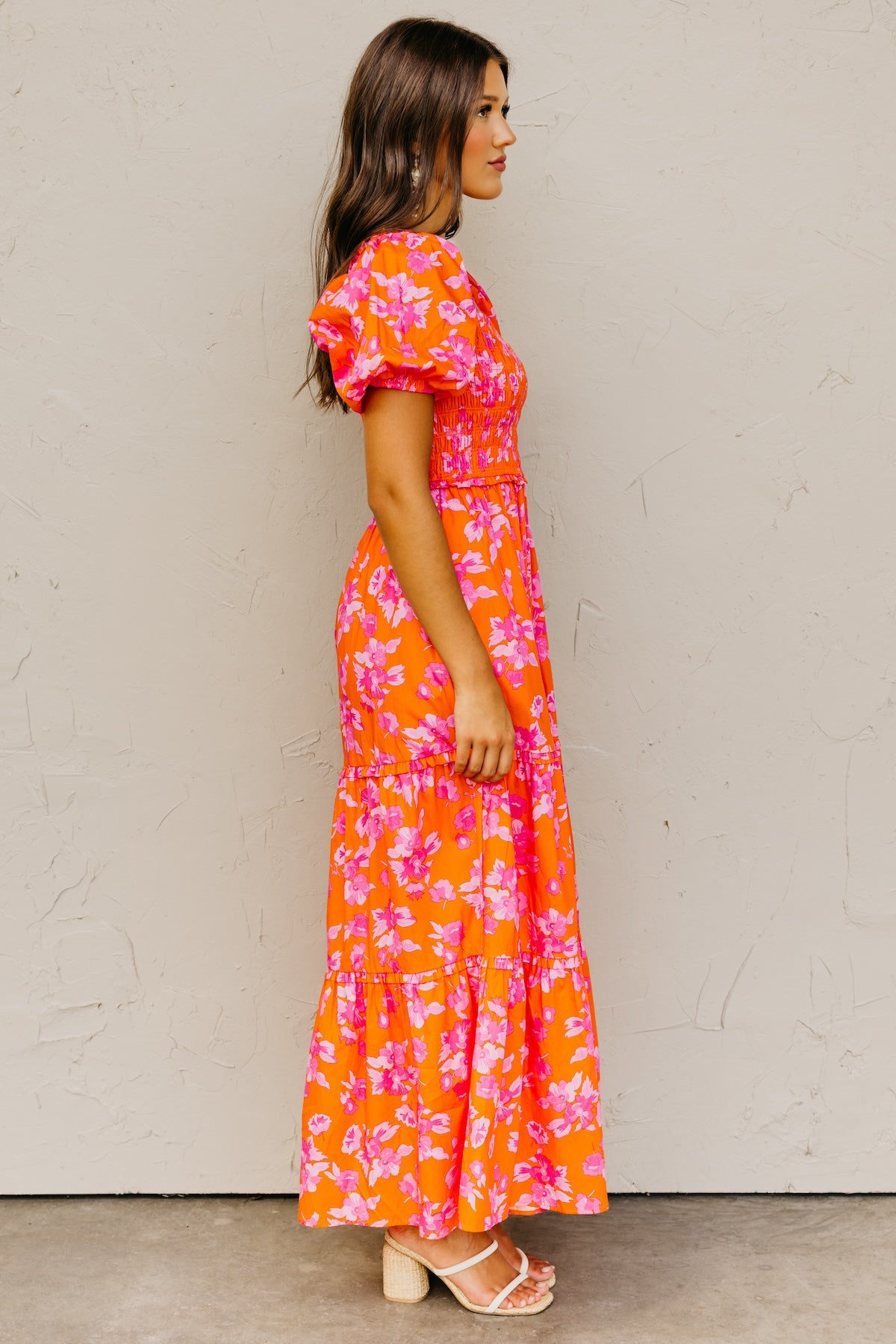 The Alycia Floral Smocked Maxi Dress