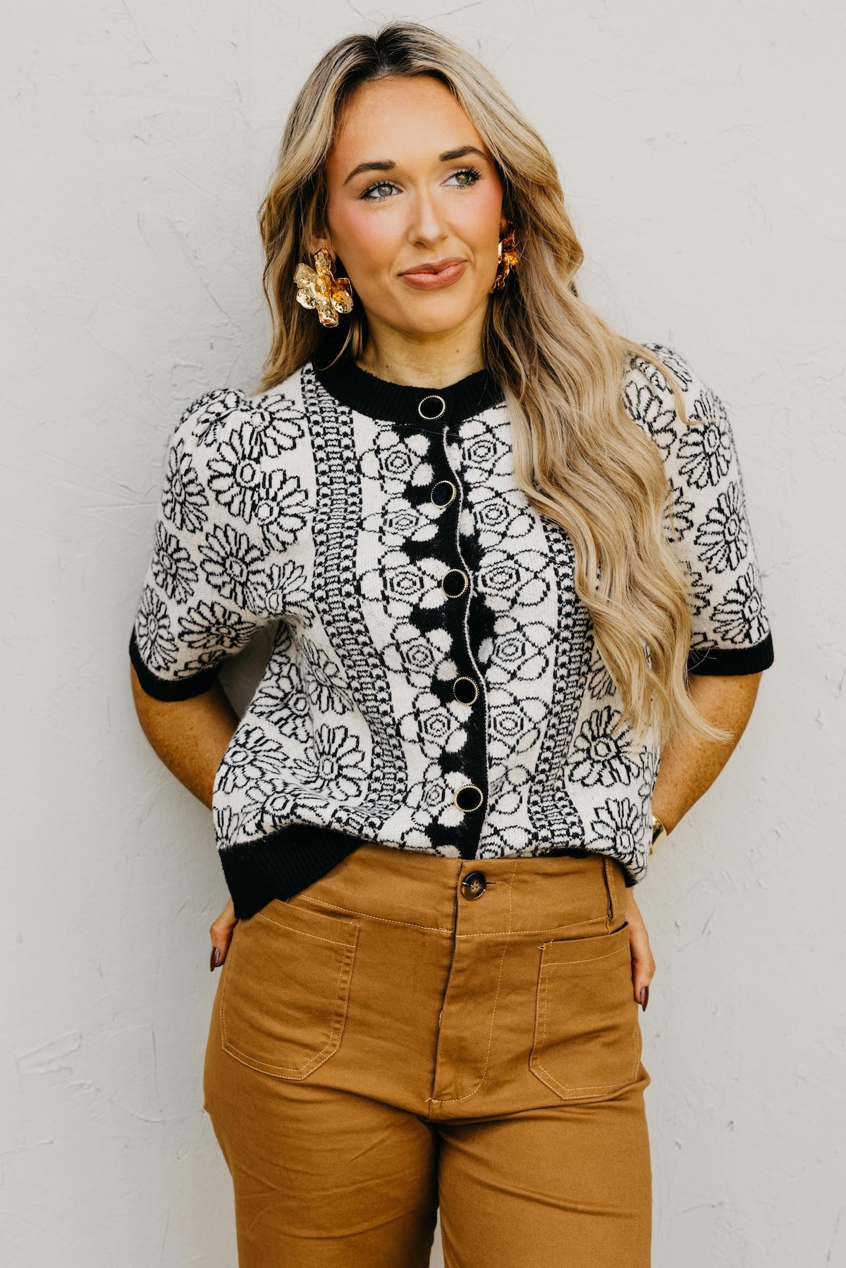 The Lulu Floral Cardigan