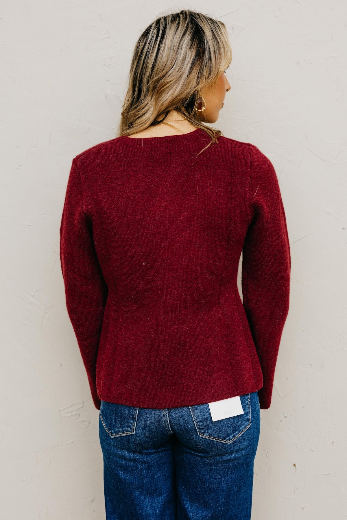 The Ameer Gold Button Cardigan