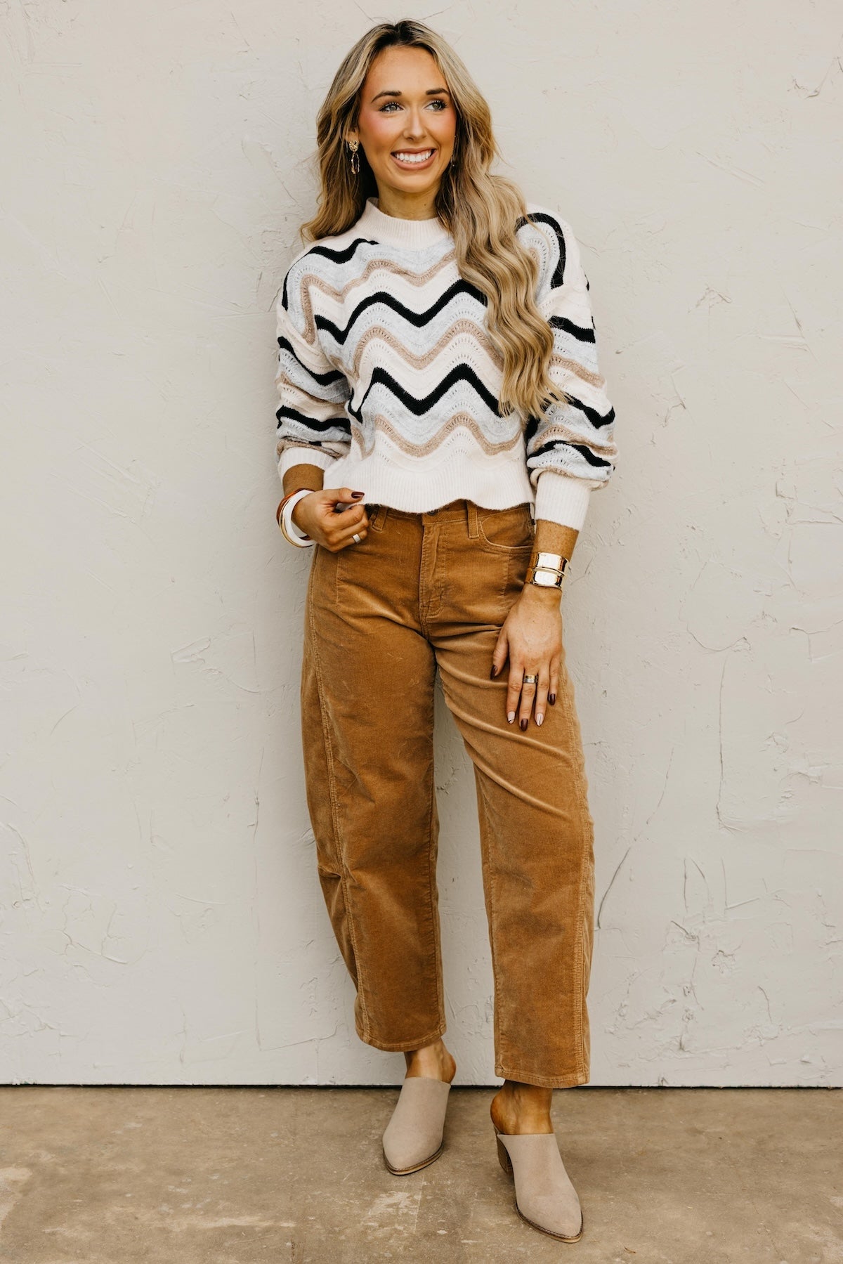 The Lenix Stripe Sweater