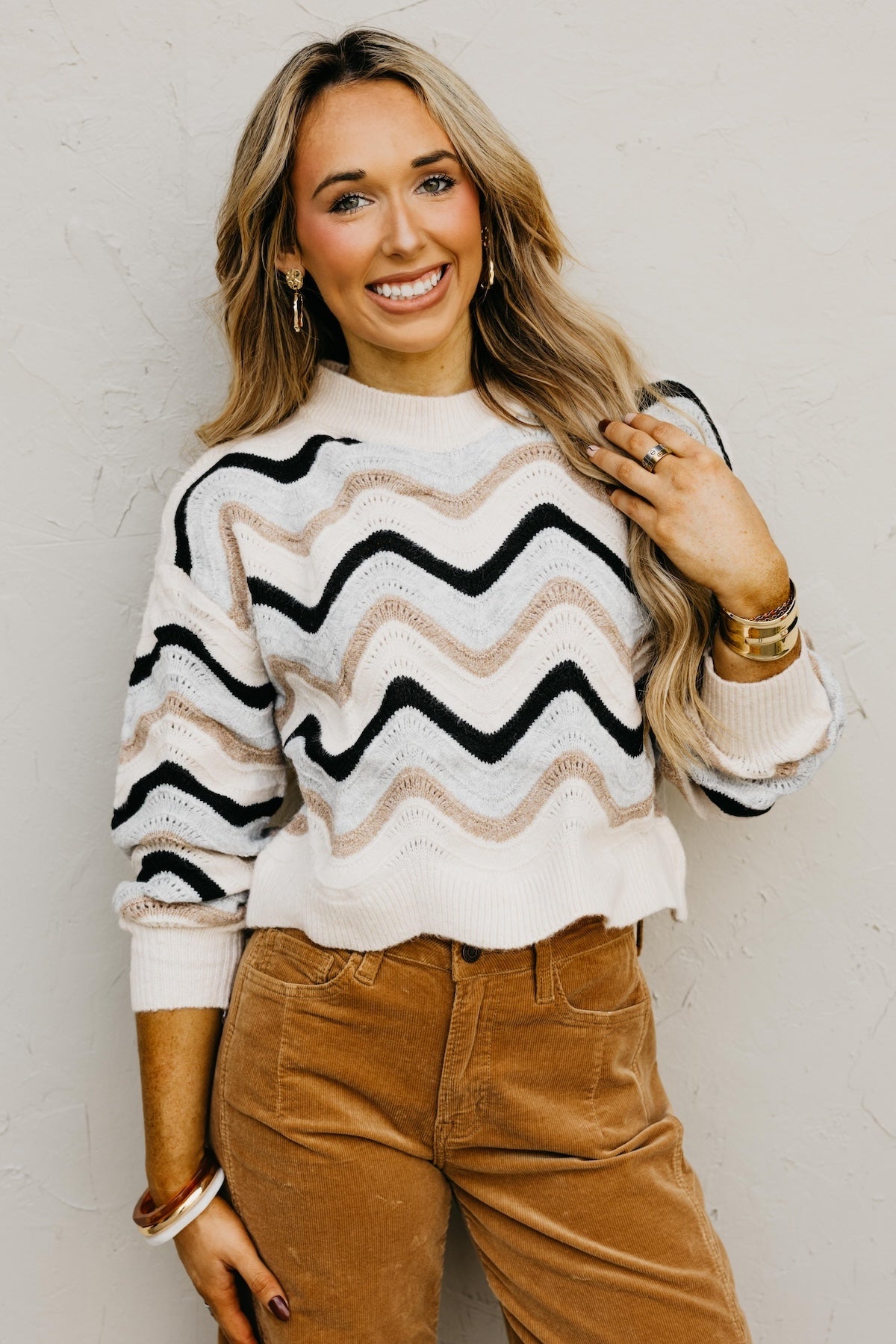 The Lenix Stripe Sweater