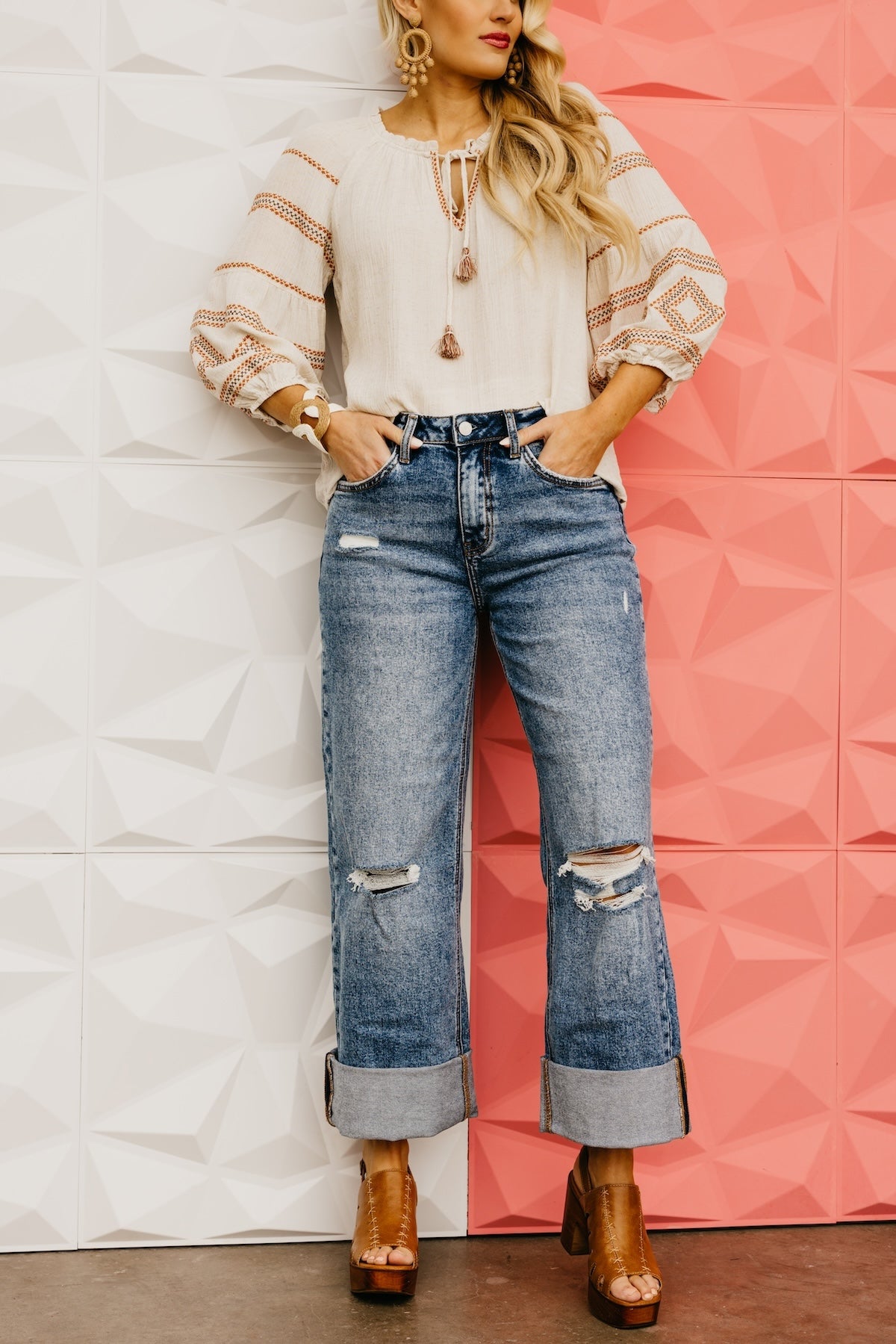 Lovervet by Vervet Denim | The Zani Baggy Wide Cuff Denim | MOD