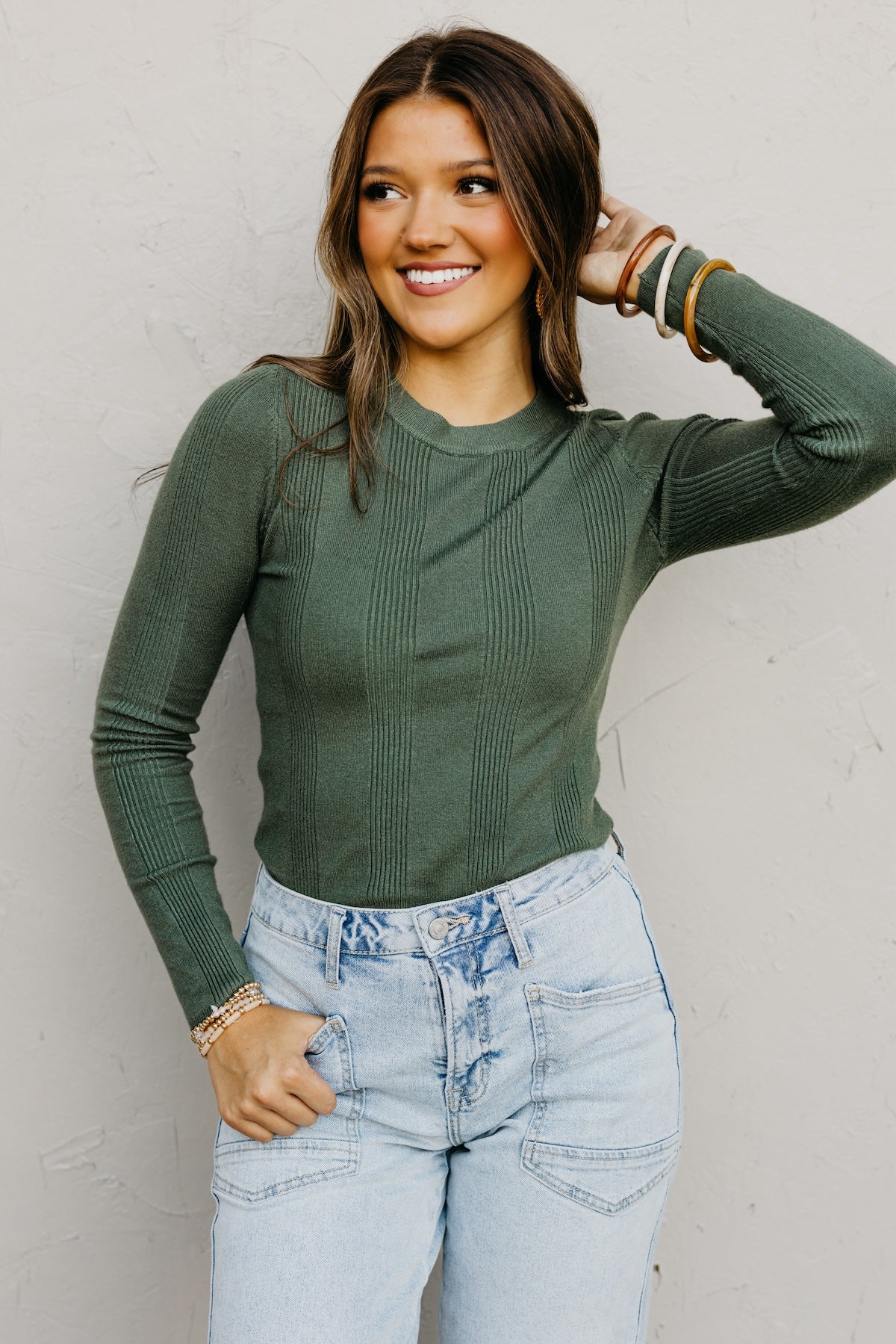 The Leilani Long Sleeve Sweater