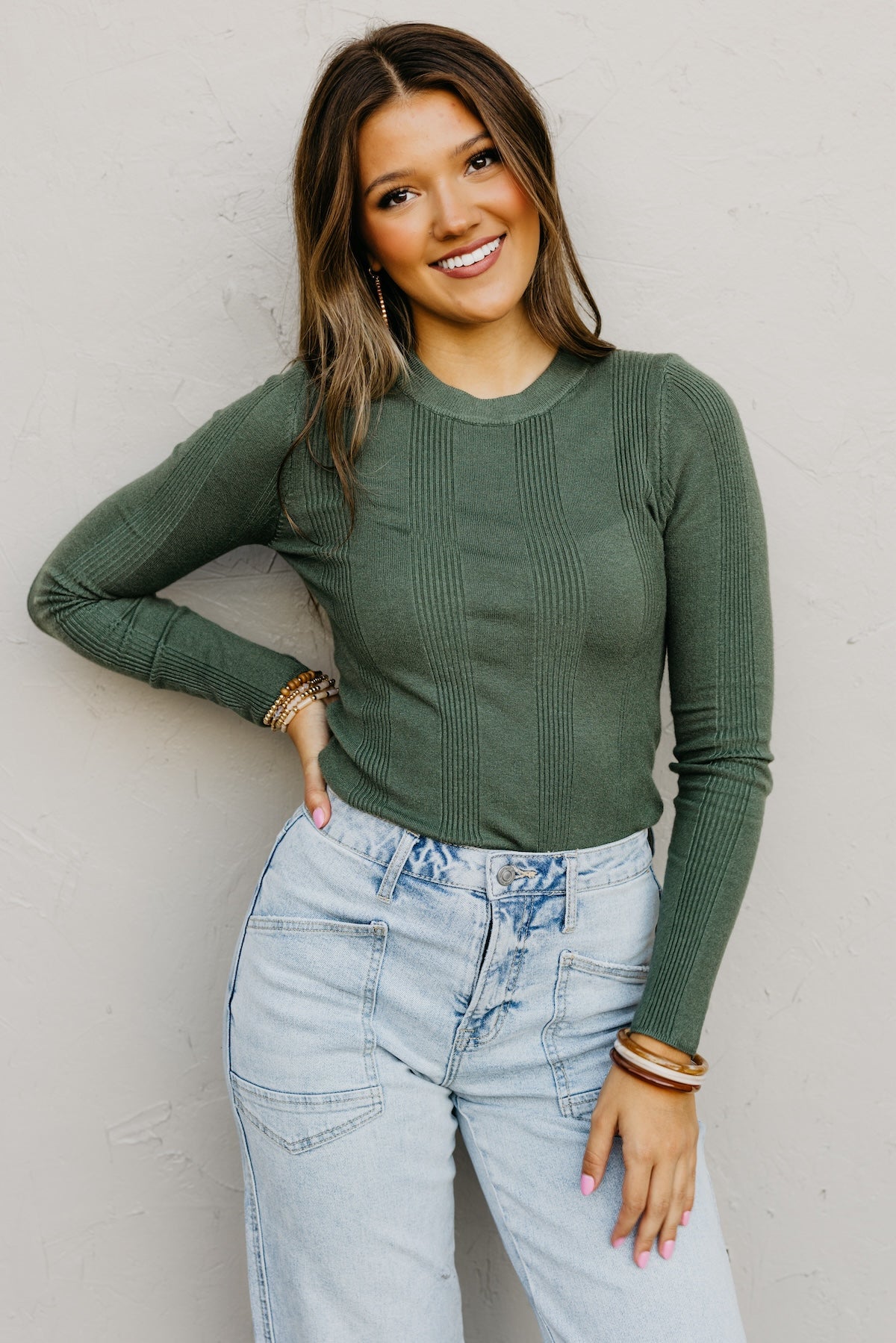 The Leilani Long Sleeve Sweater