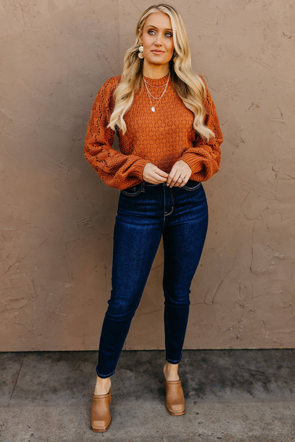 The Cassandra Ruffle Sweater  - FINAL SALE