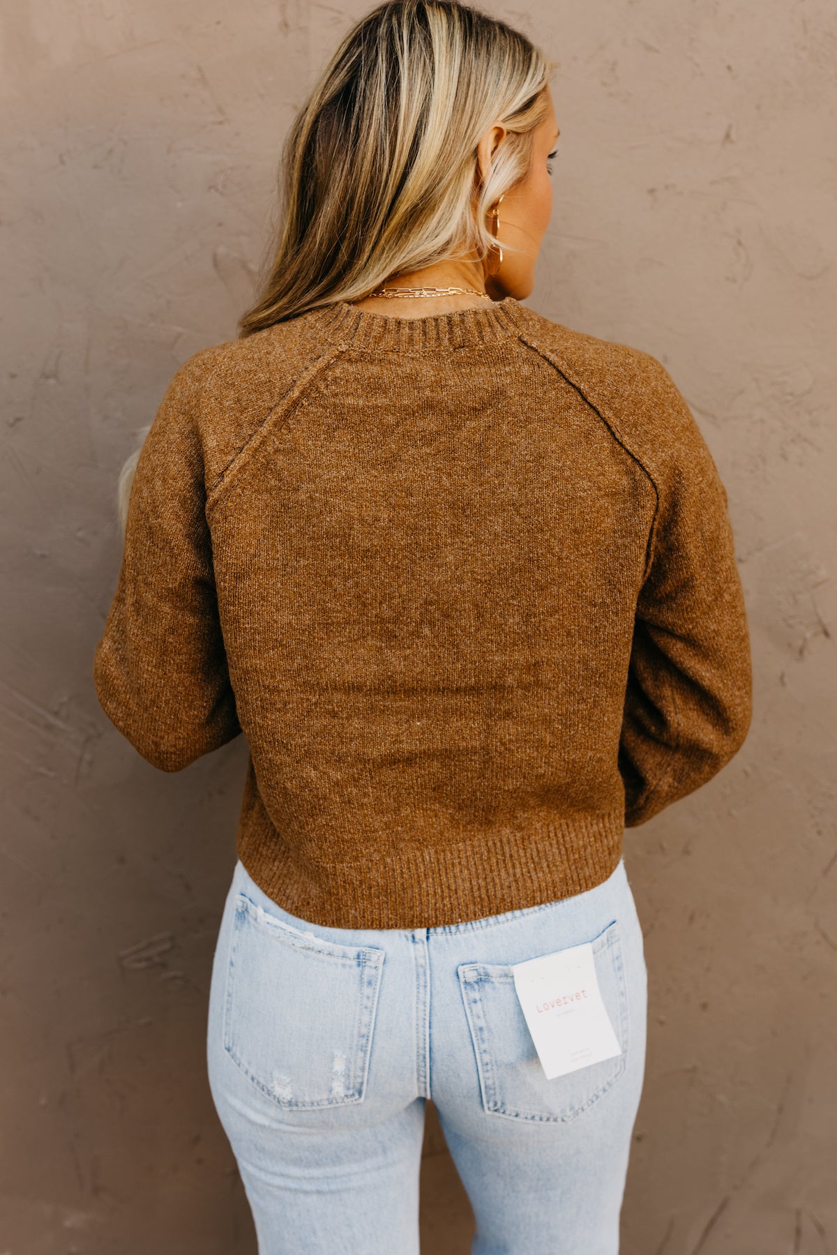 The Nora Raglan Sleeve Sweater  - FINAL SALE